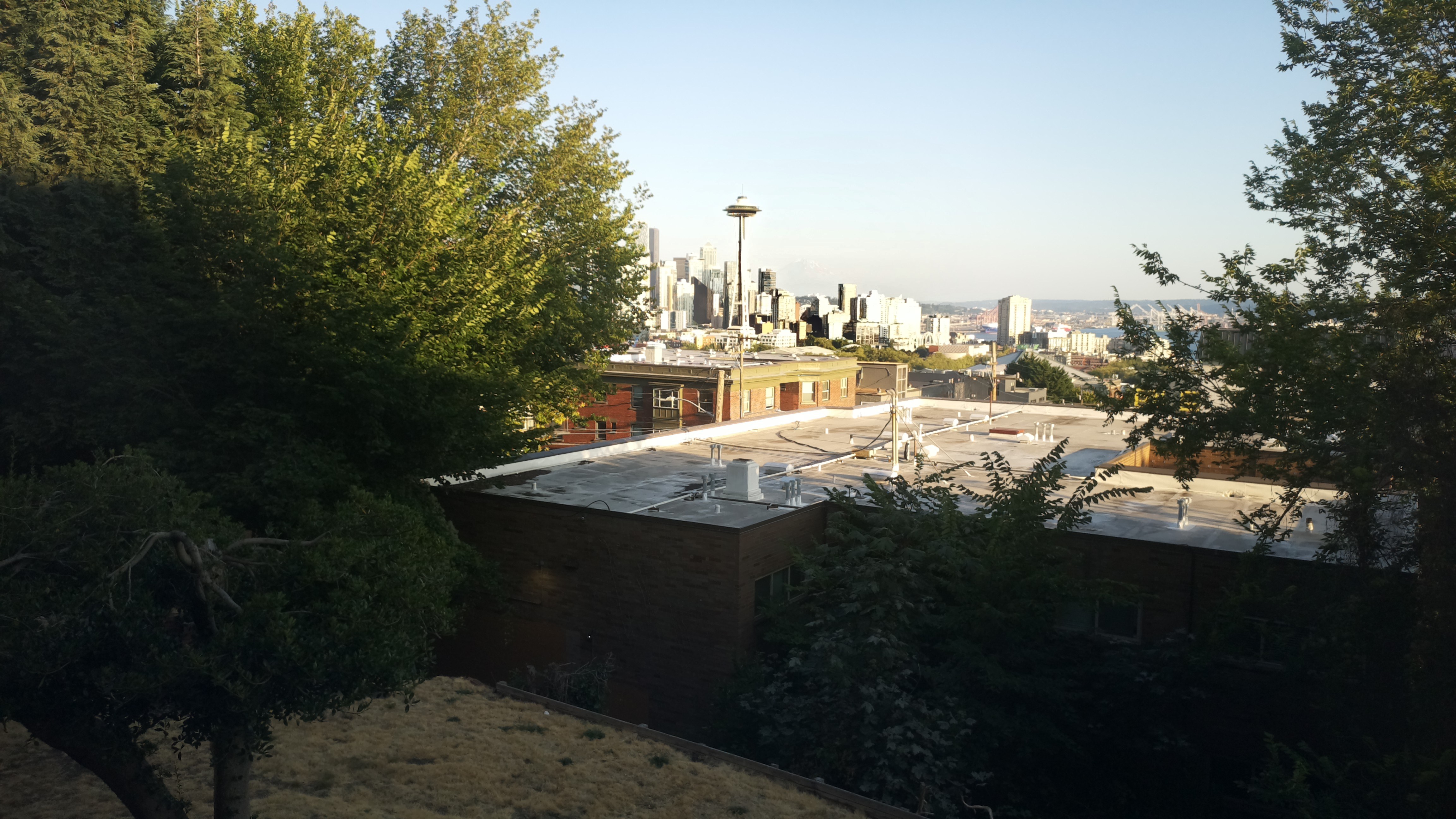 Mt. Rainier from Seattle — Saturday, August 8