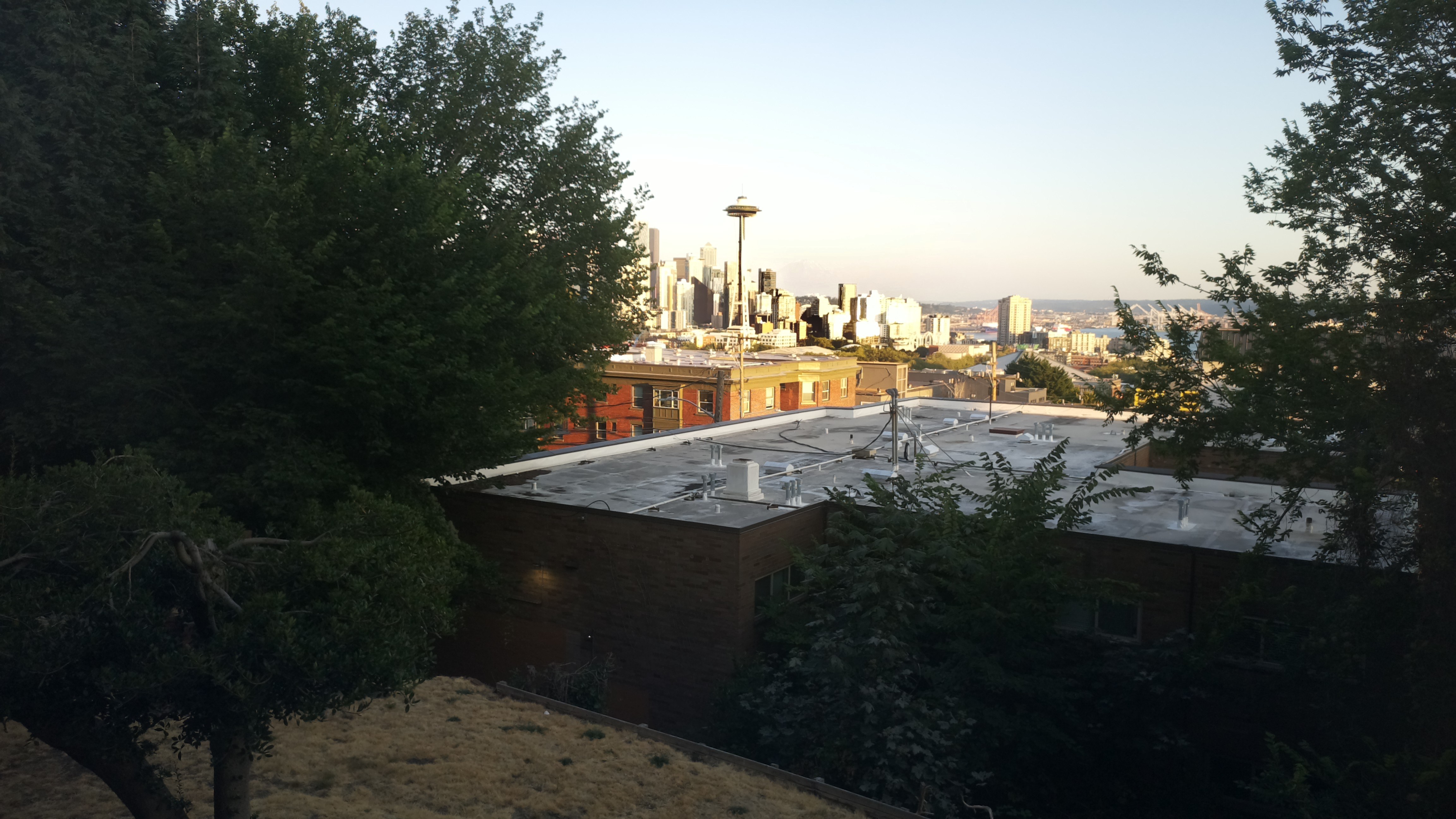 Mt. Rainier from Seattle — Saturday, August 8