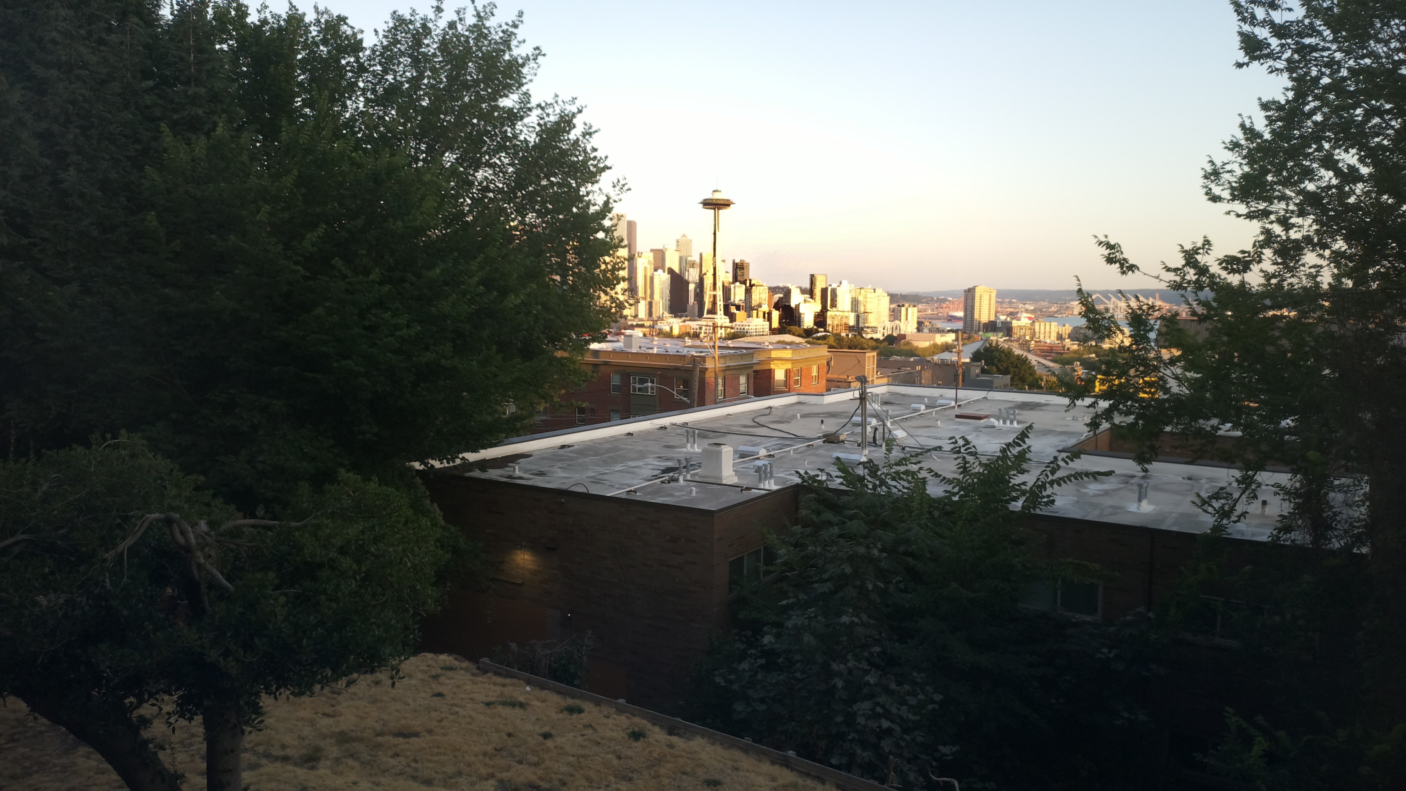 Mt. Rainier from Seattle — Saturday, August 8