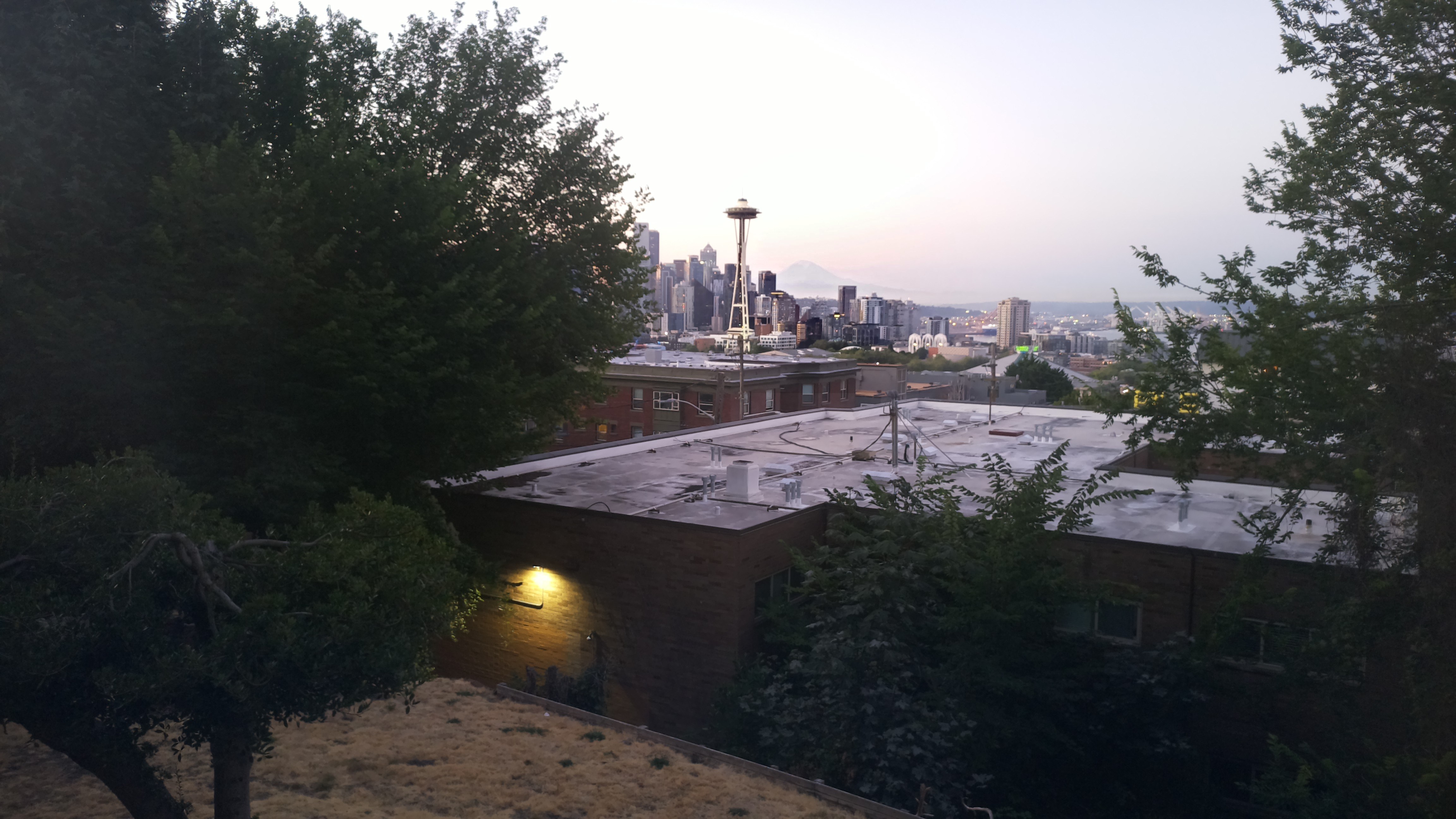 Mt. Rainier from Seattle — Sunday, August 9