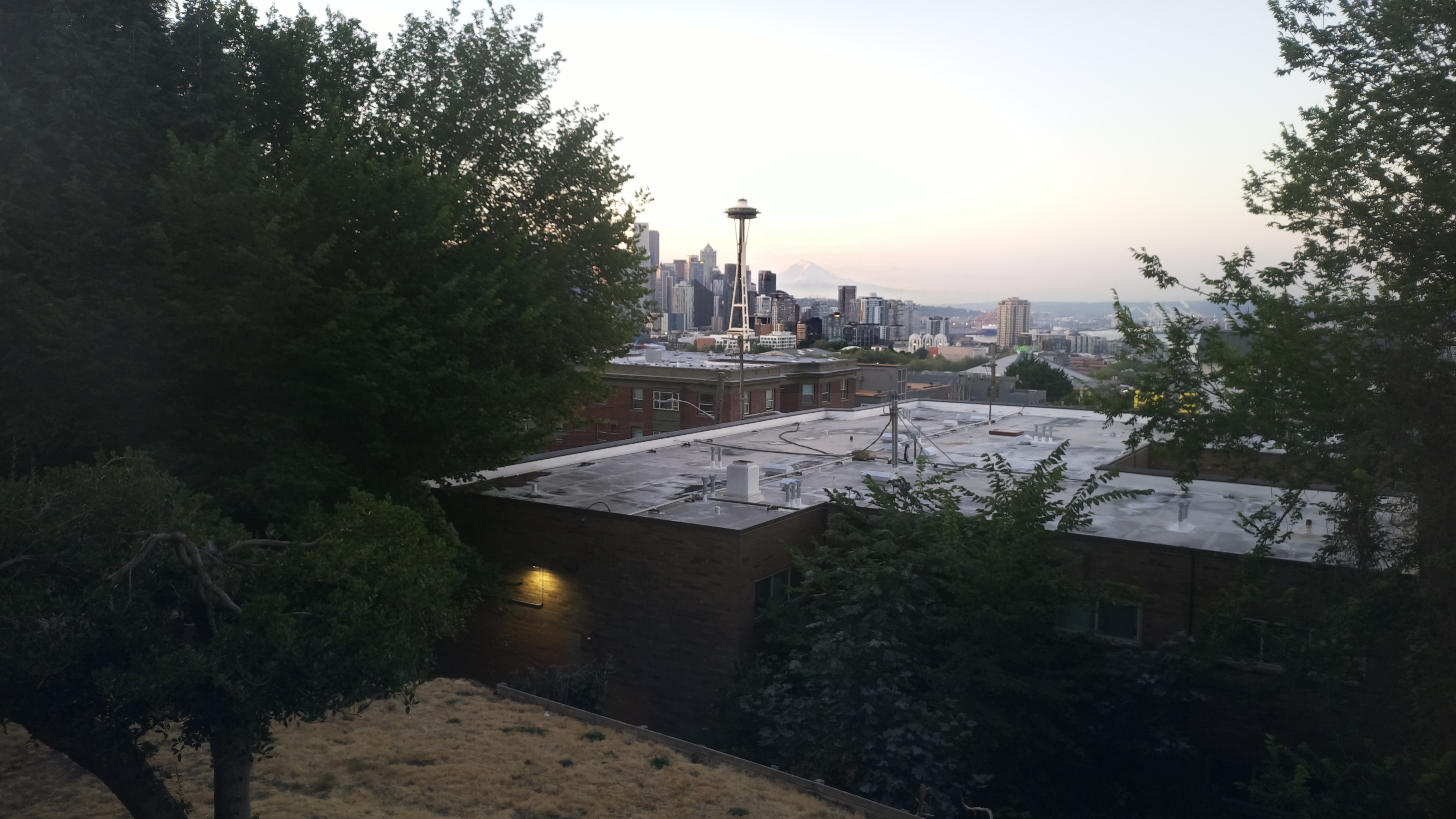 Mt. Rainier from Seattle — Sunday, August 9