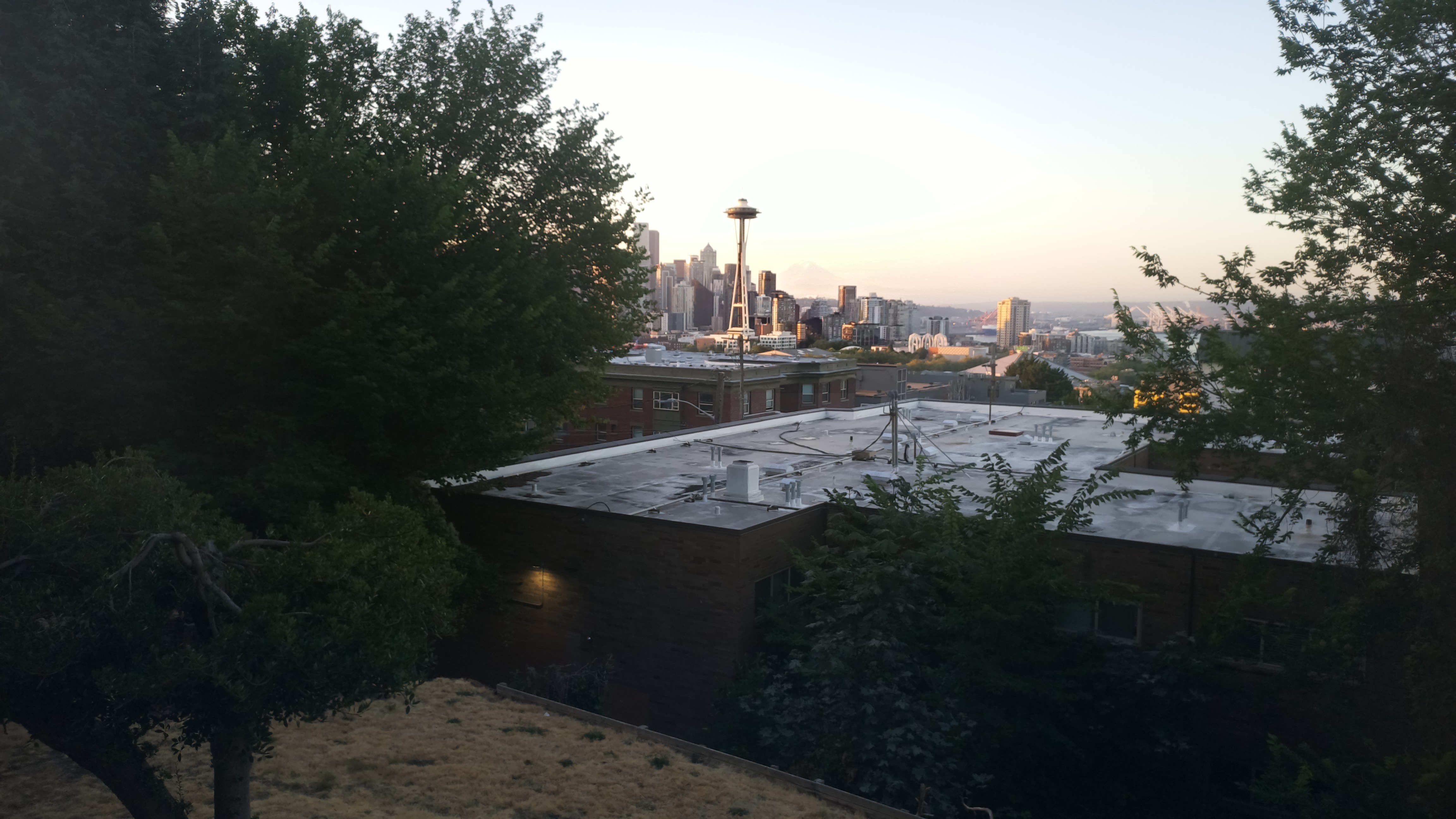 Mt. Rainier from Seattle — Sunday, August 9