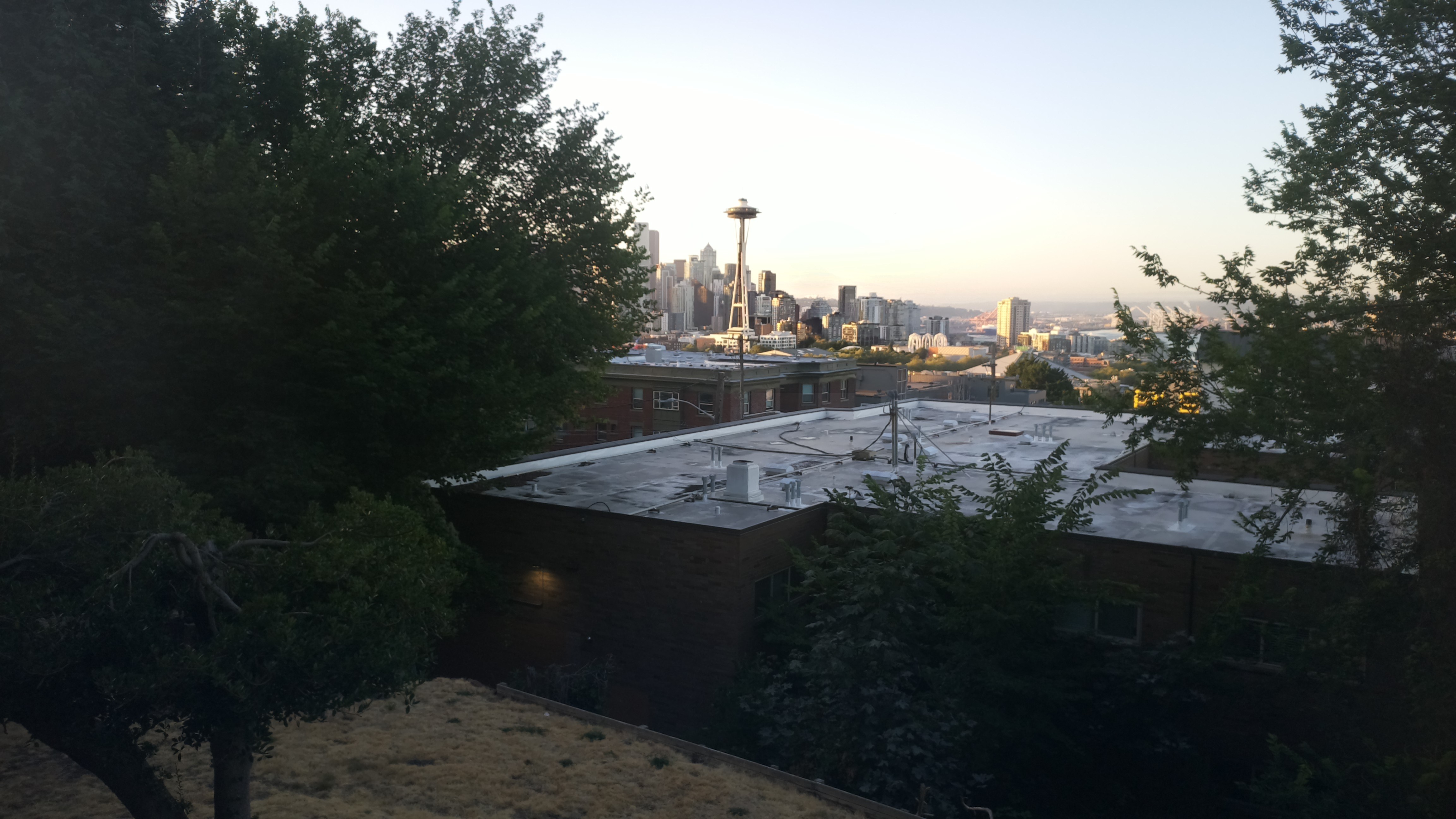 Mt. Rainier from Seattle — Sunday, August 9