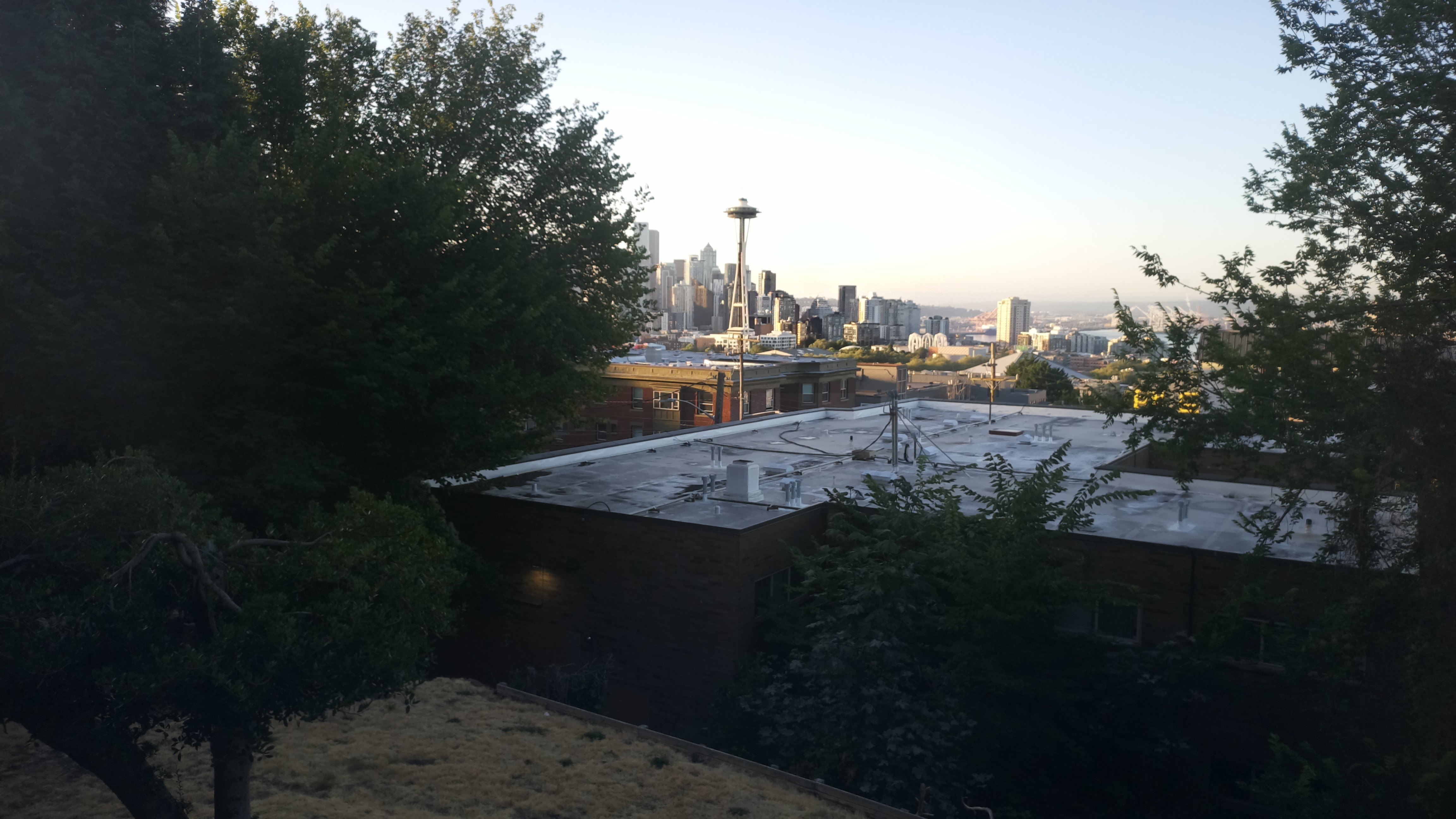 Mt. Rainier from Seattle — Sunday, August 9