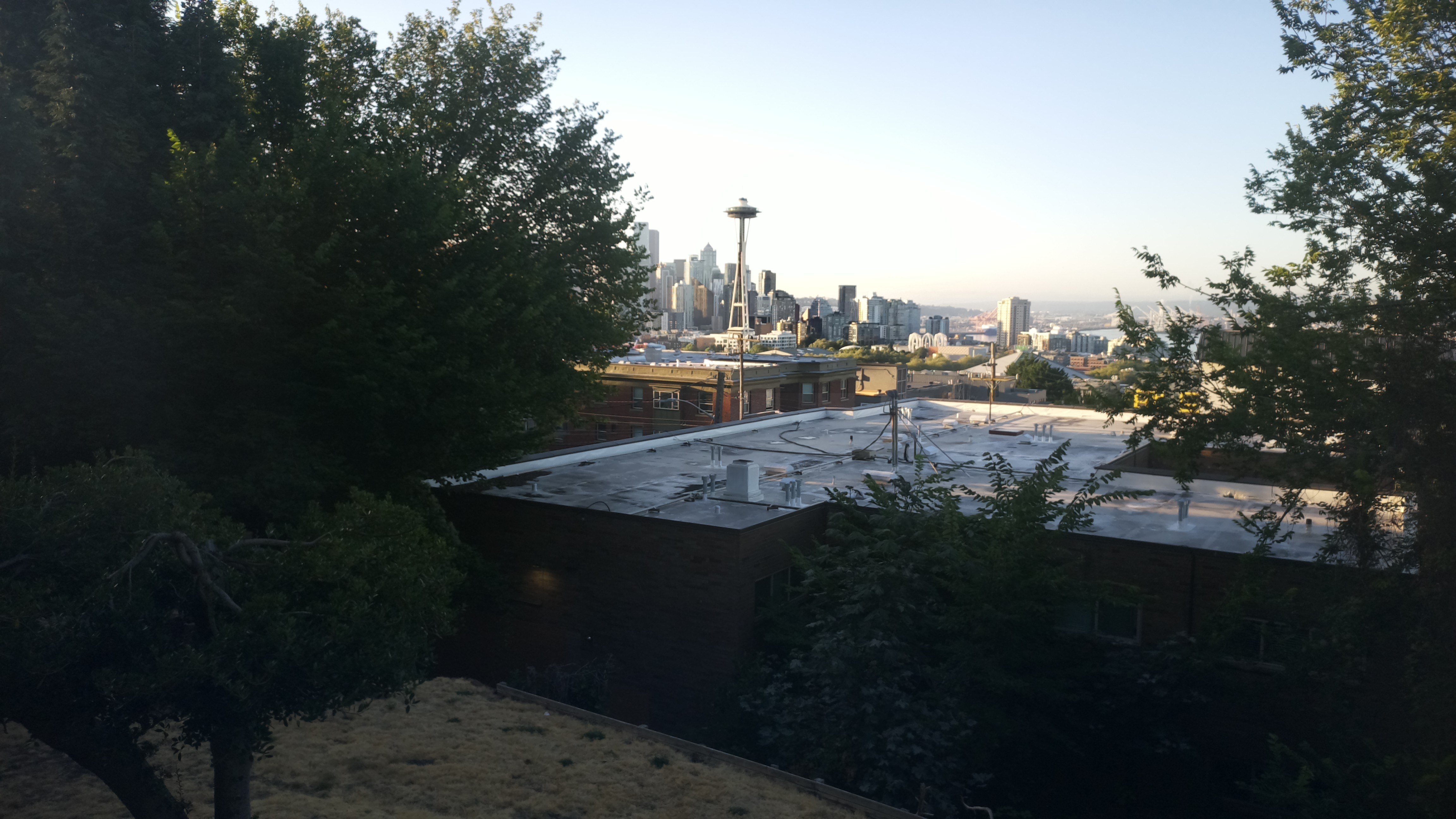 Mt. Rainier from Seattle — Sunday, August 9