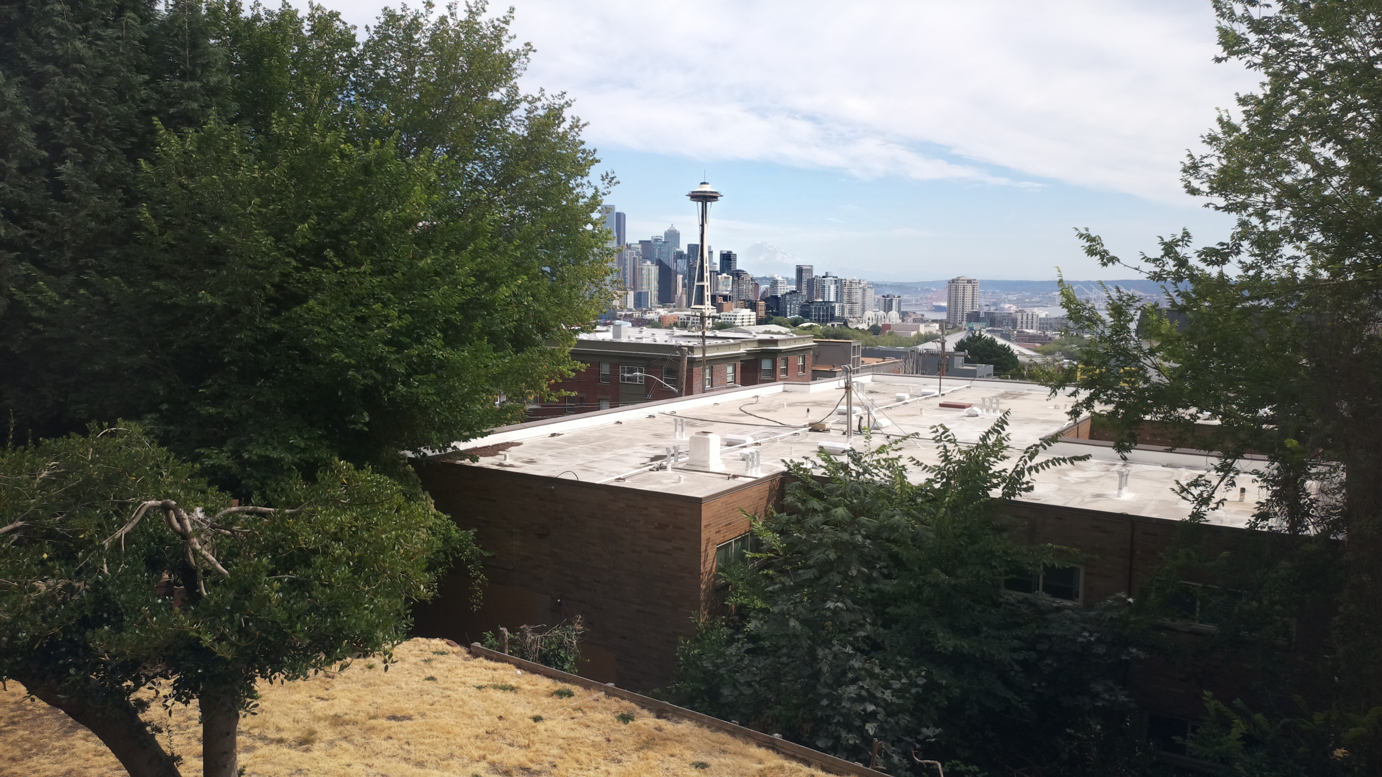 Mt. Rainier from Seattle — Sunday, August 9