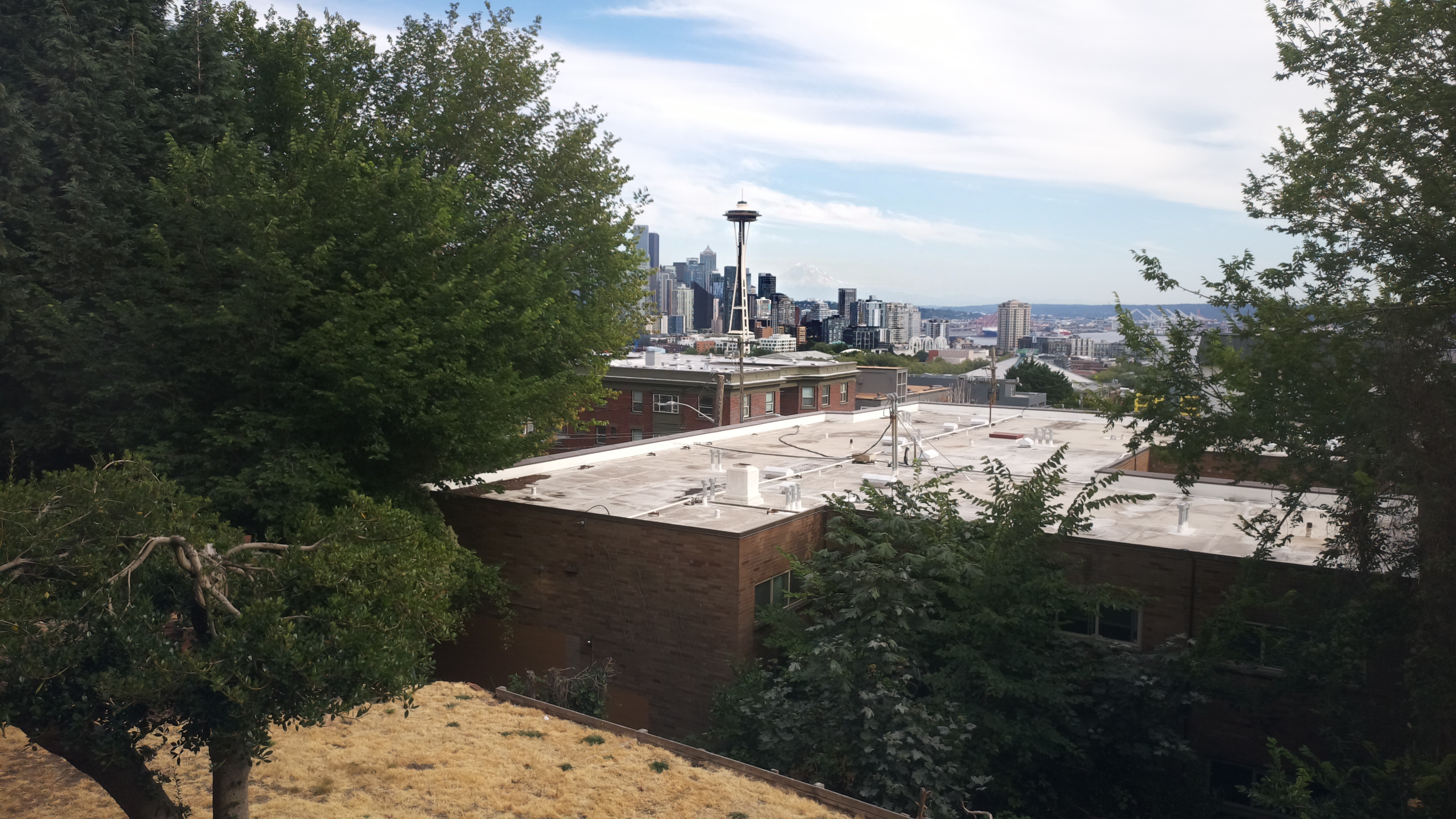 Mt. Rainier from Seattle — Sunday, August 9