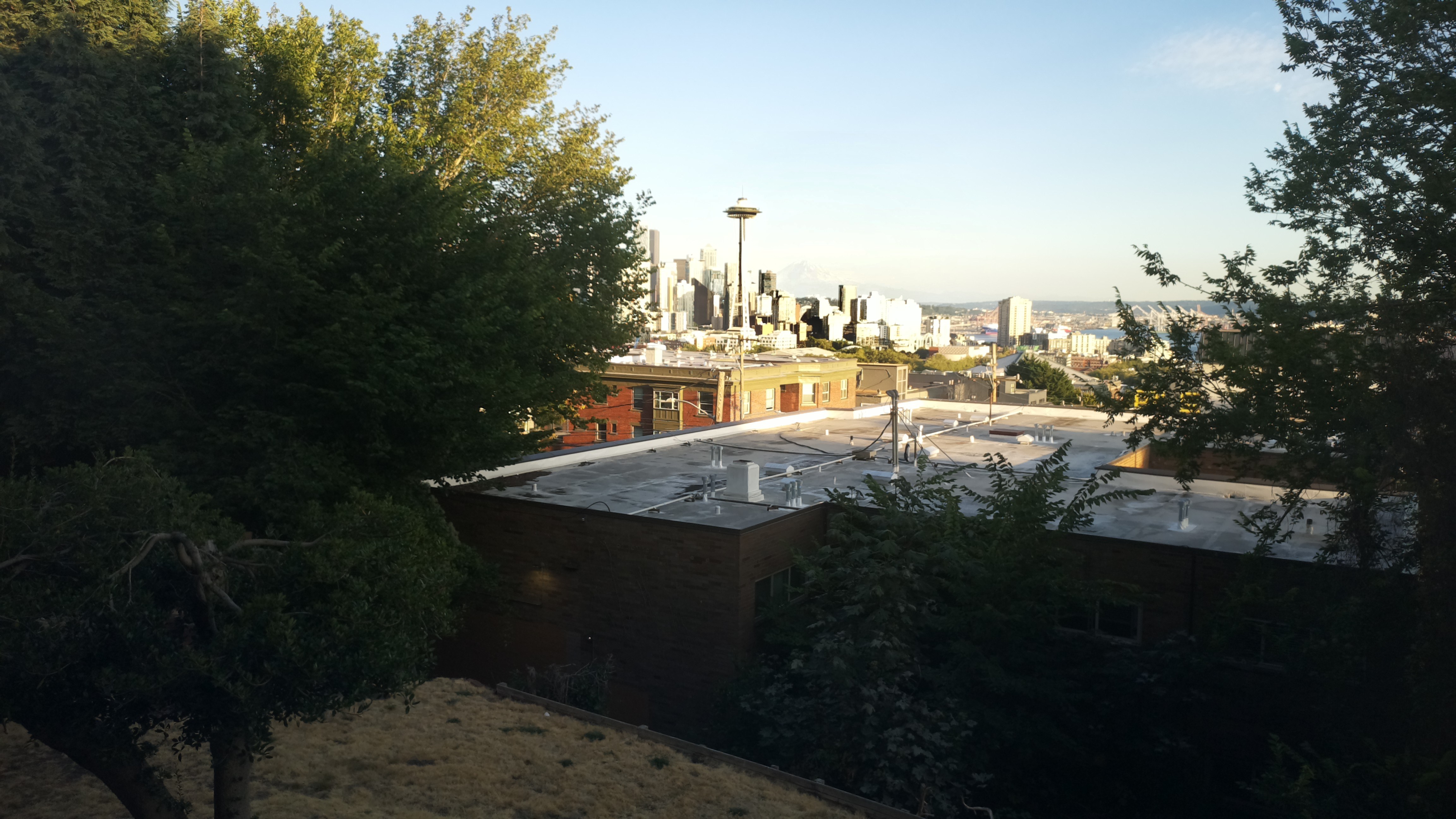 Mt. Rainier from Seattle — Sunday, August 9