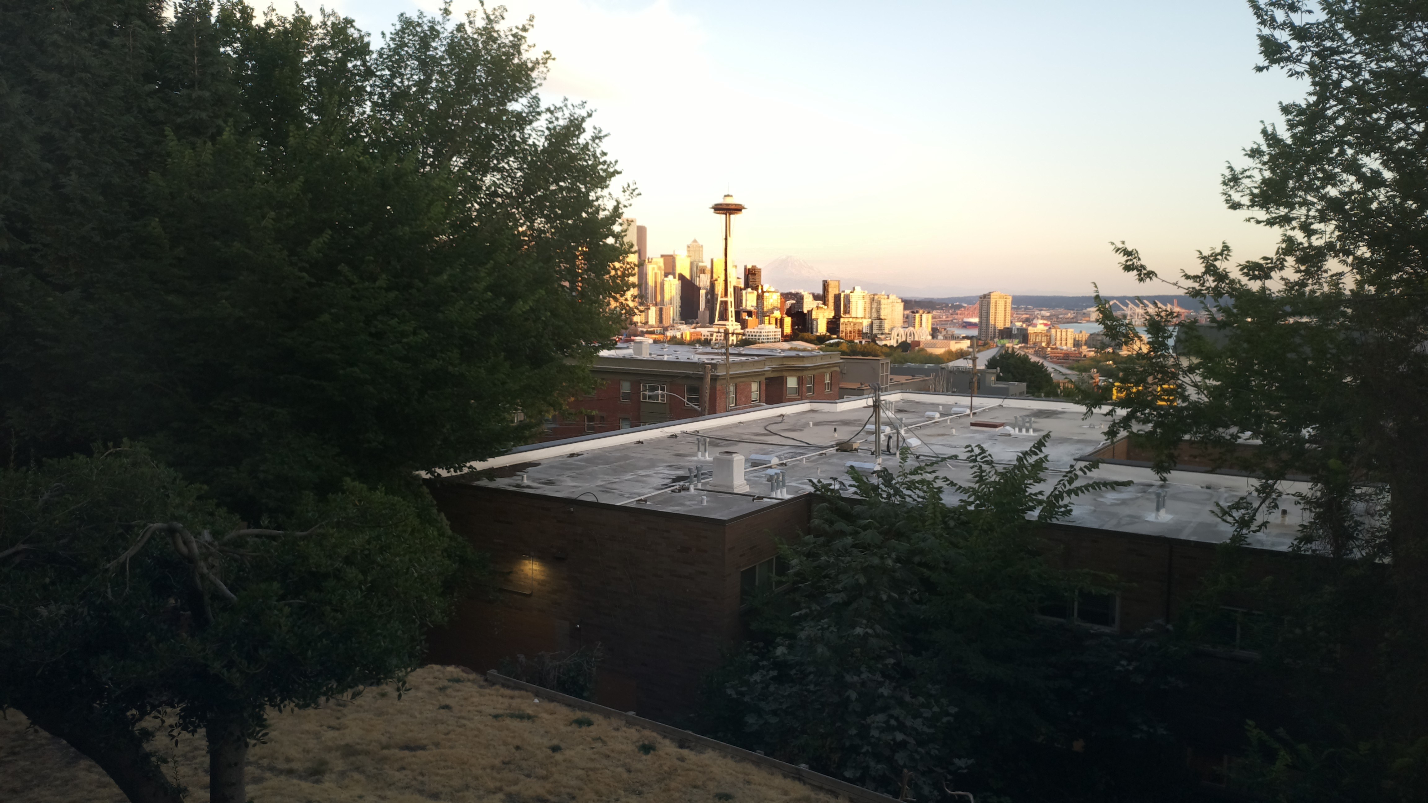 Mt. Rainier from Seattle — Sunday, August 9