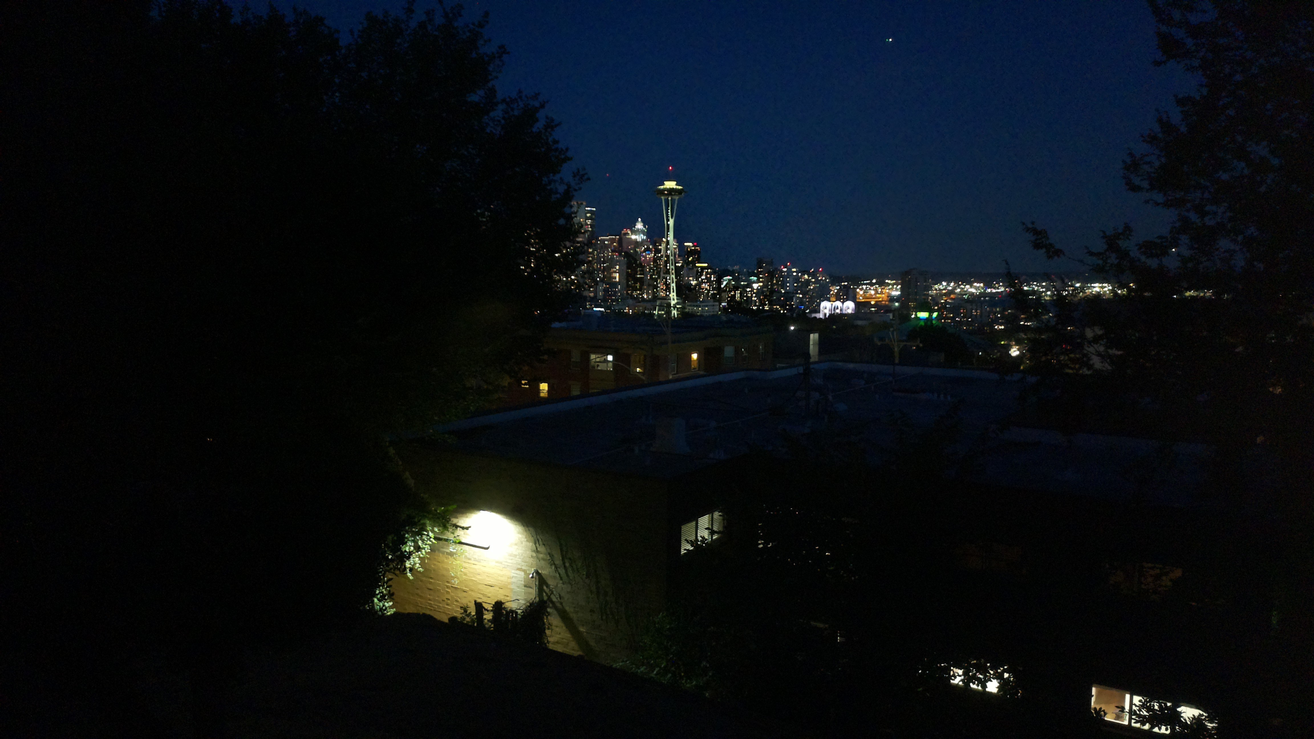 Mt. Rainier from Seattle — Sunday, August 9