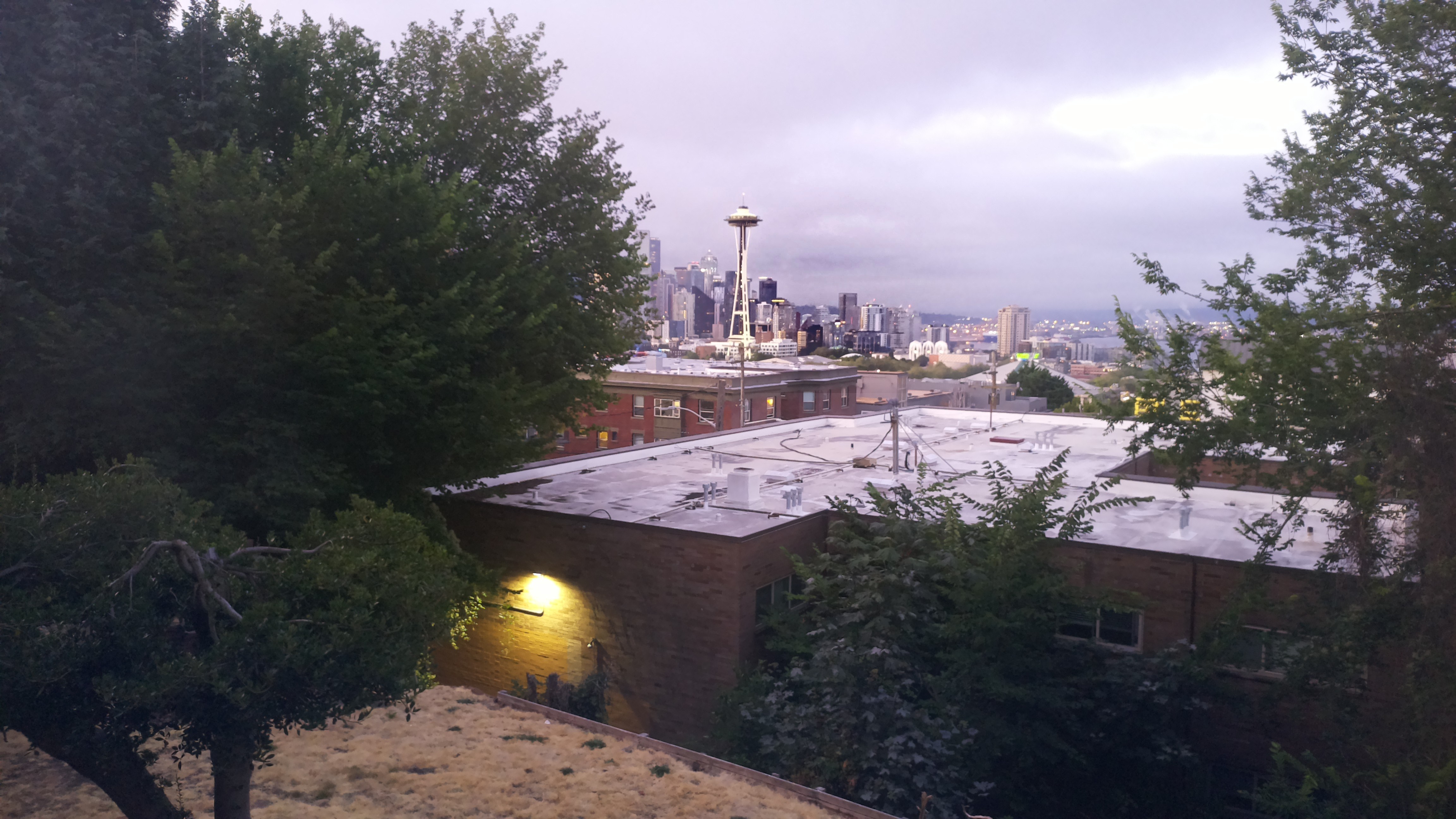 Mt. Rainier from Seattle — Monday, August 10