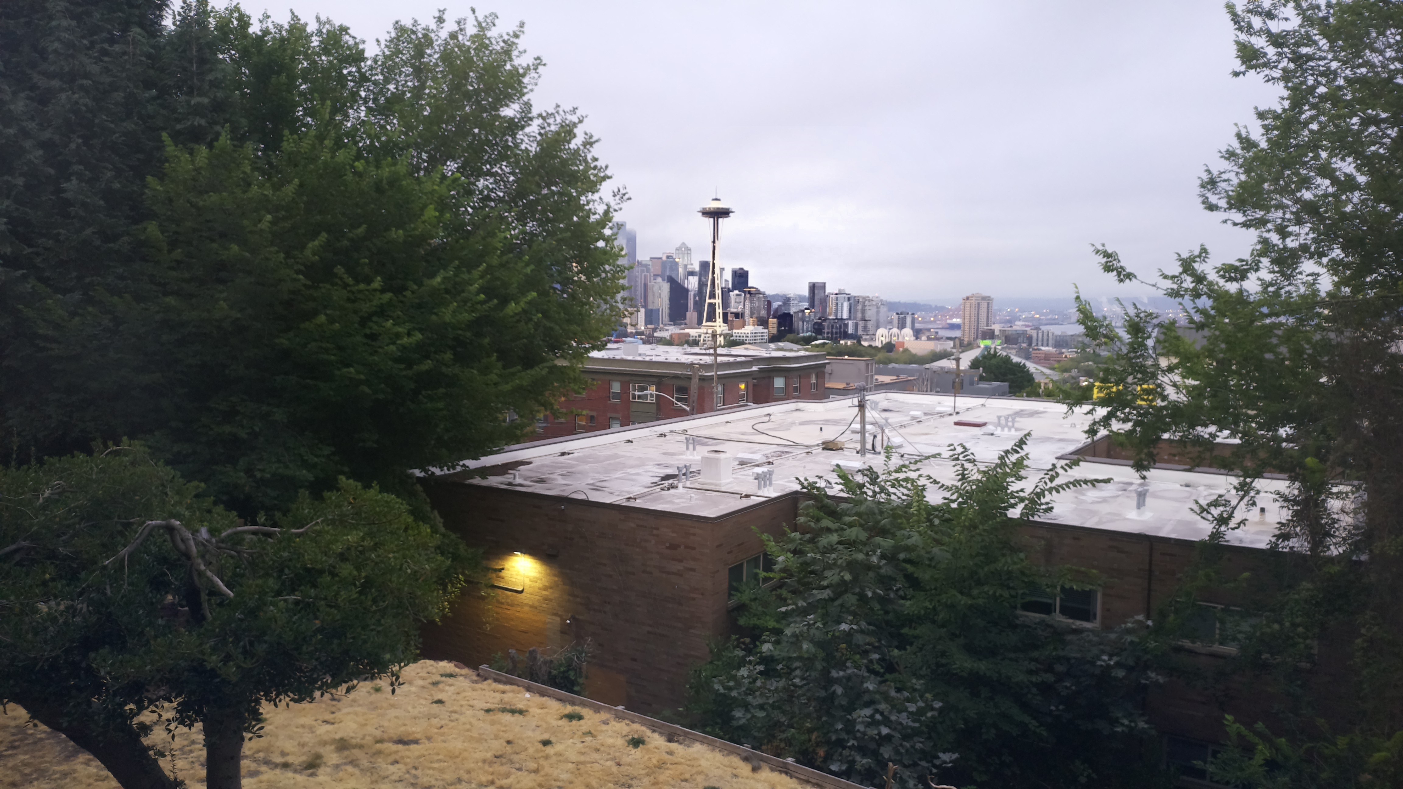 Mt. Rainier from Seattle — Monday, August 10