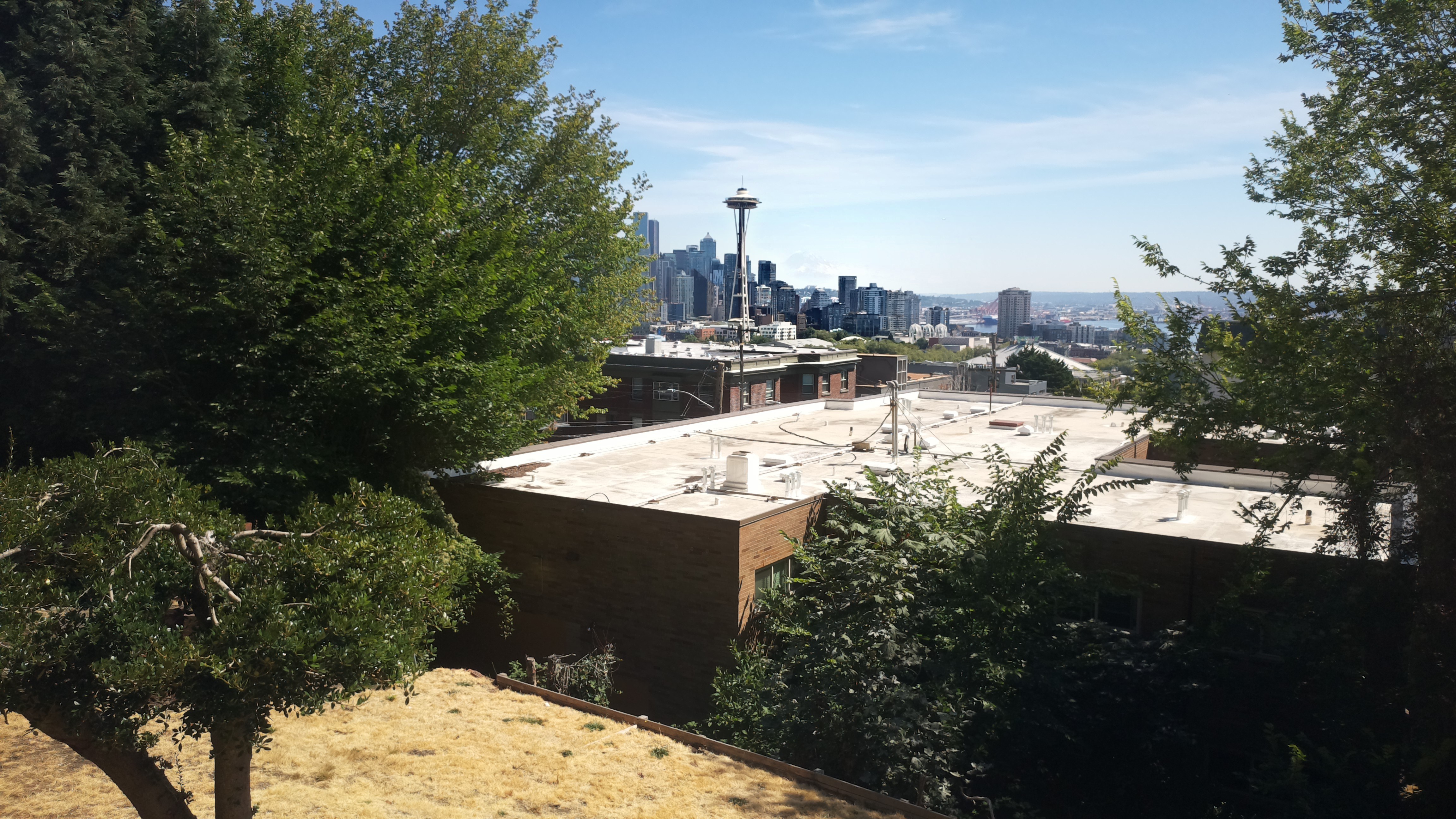 Mt. Rainier from Seattle — Monday, August 10