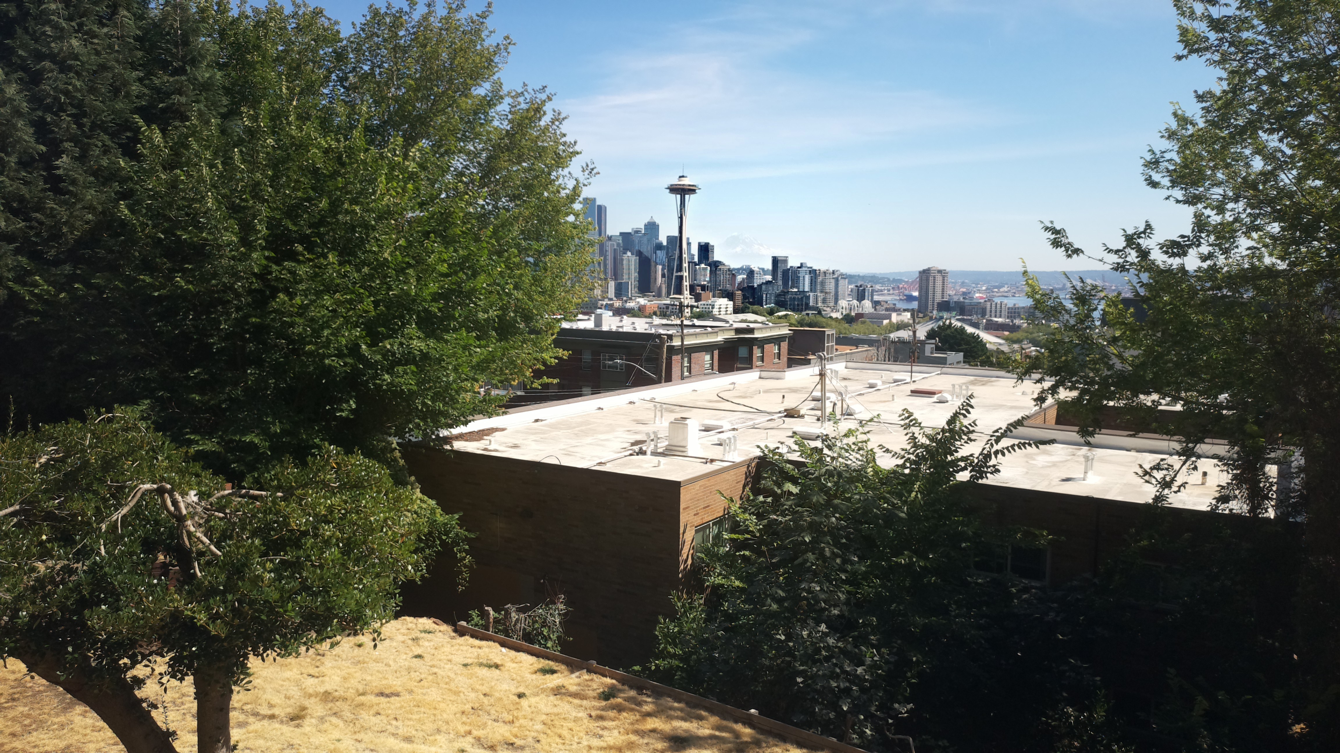 Mt. Rainier from Seattle — Monday, August 10