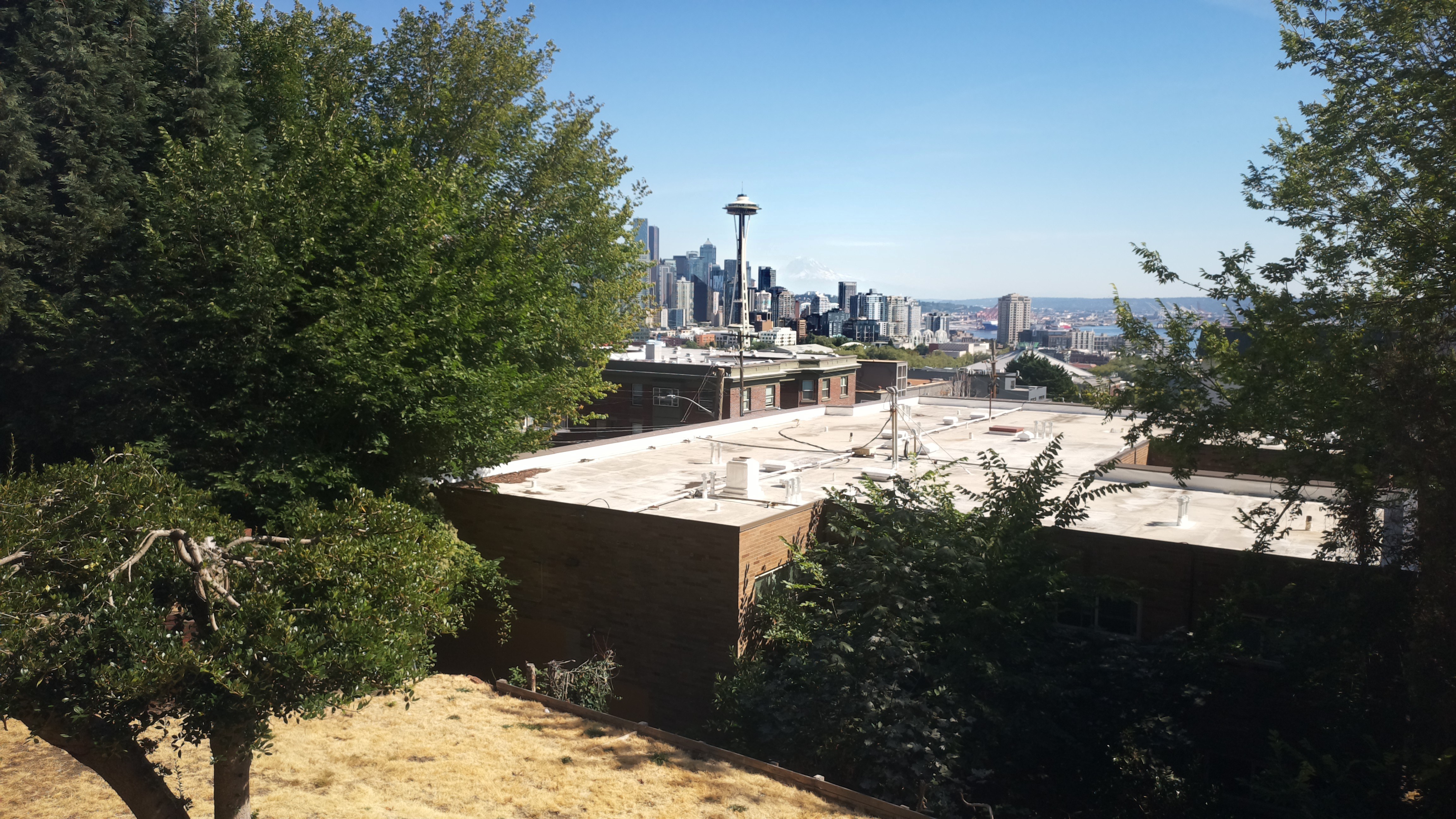 Mt. Rainier from Seattle — Monday, August 10