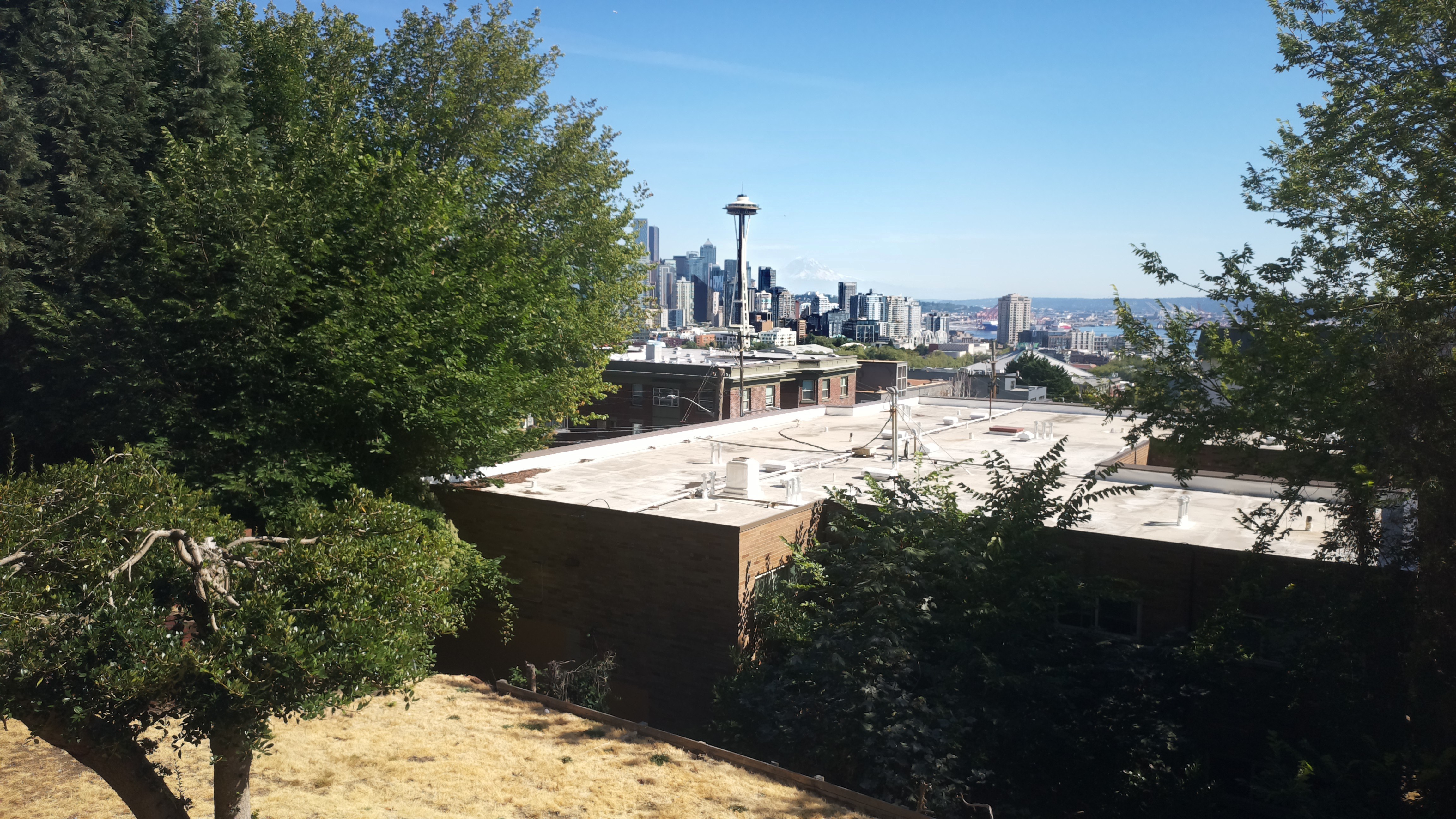 Mt. Rainier from Seattle — Monday, August 10