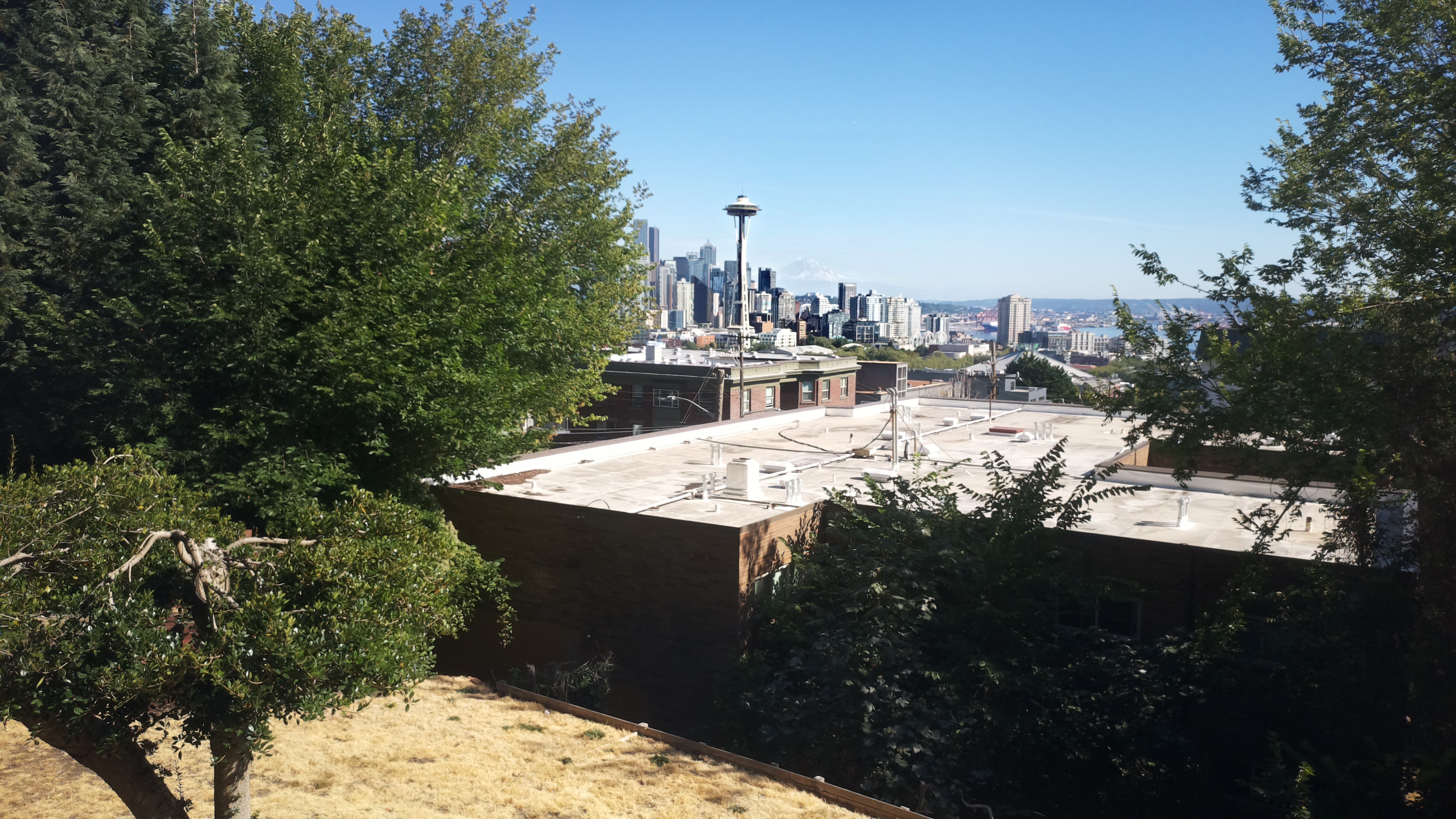 Mt. Rainier from Seattle — Monday, August 10