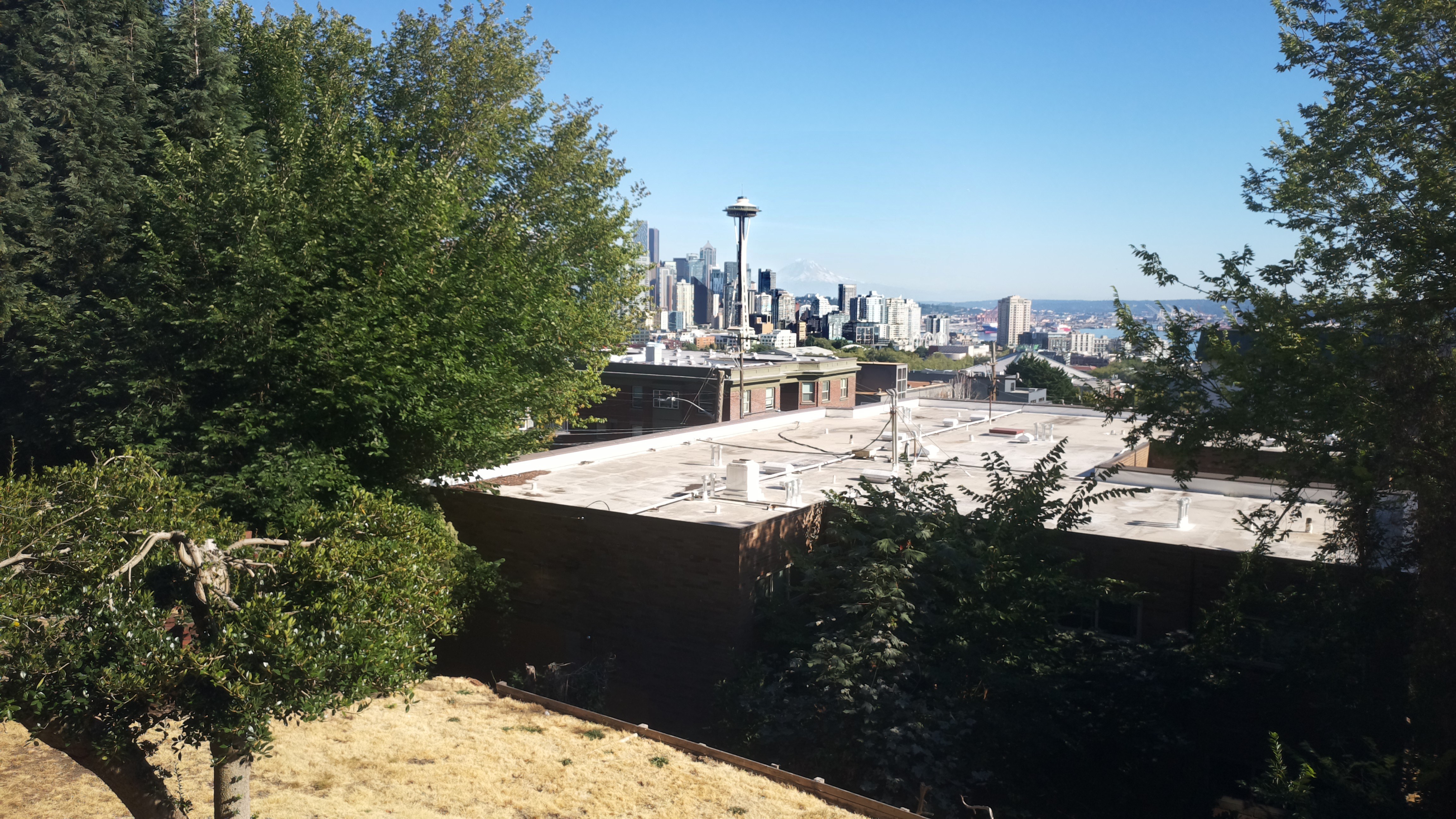 Mt. Rainier from Seattle — Monday, August 10