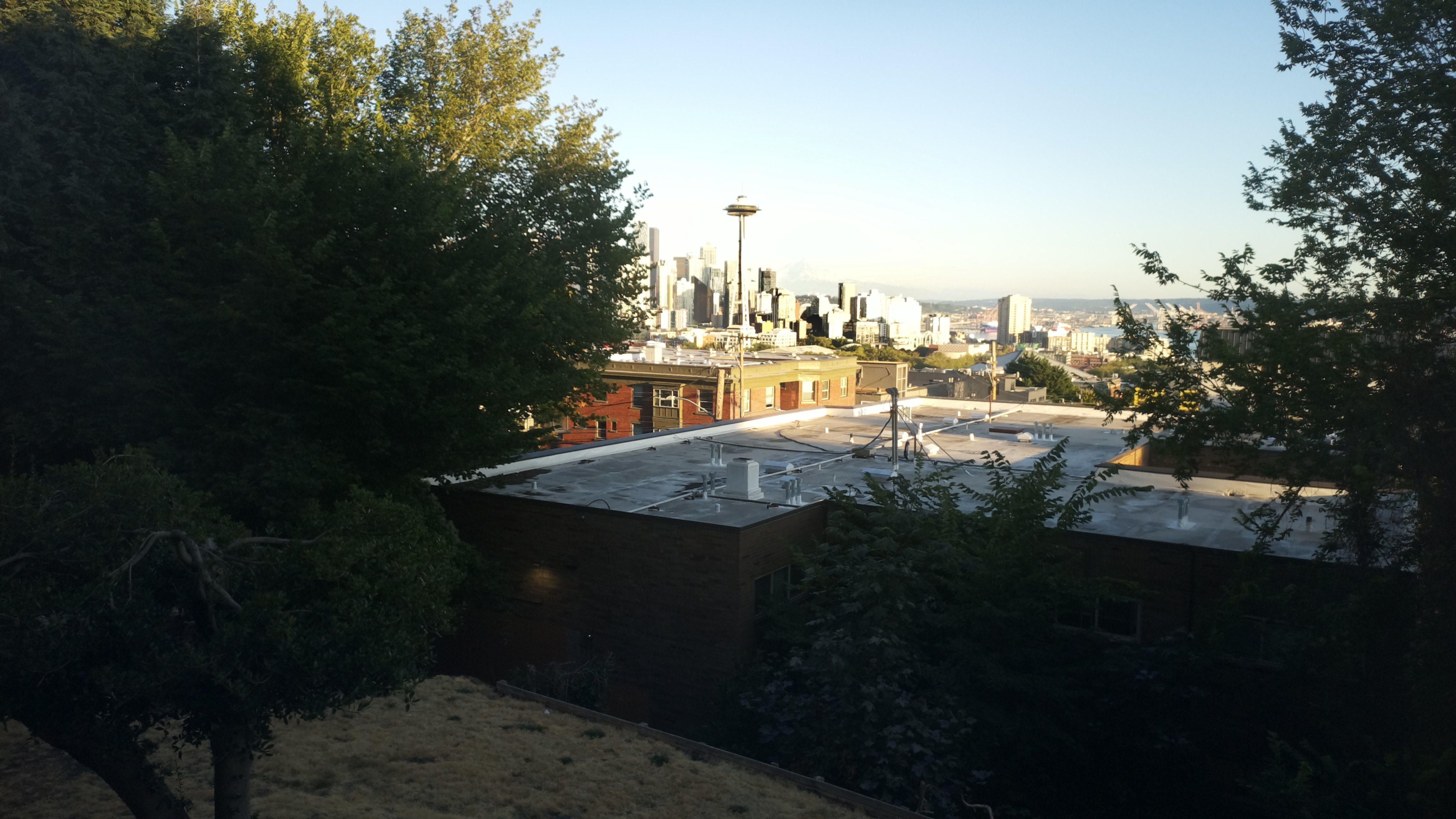 Mt. Rainier from Seattle — Monday, August 10
