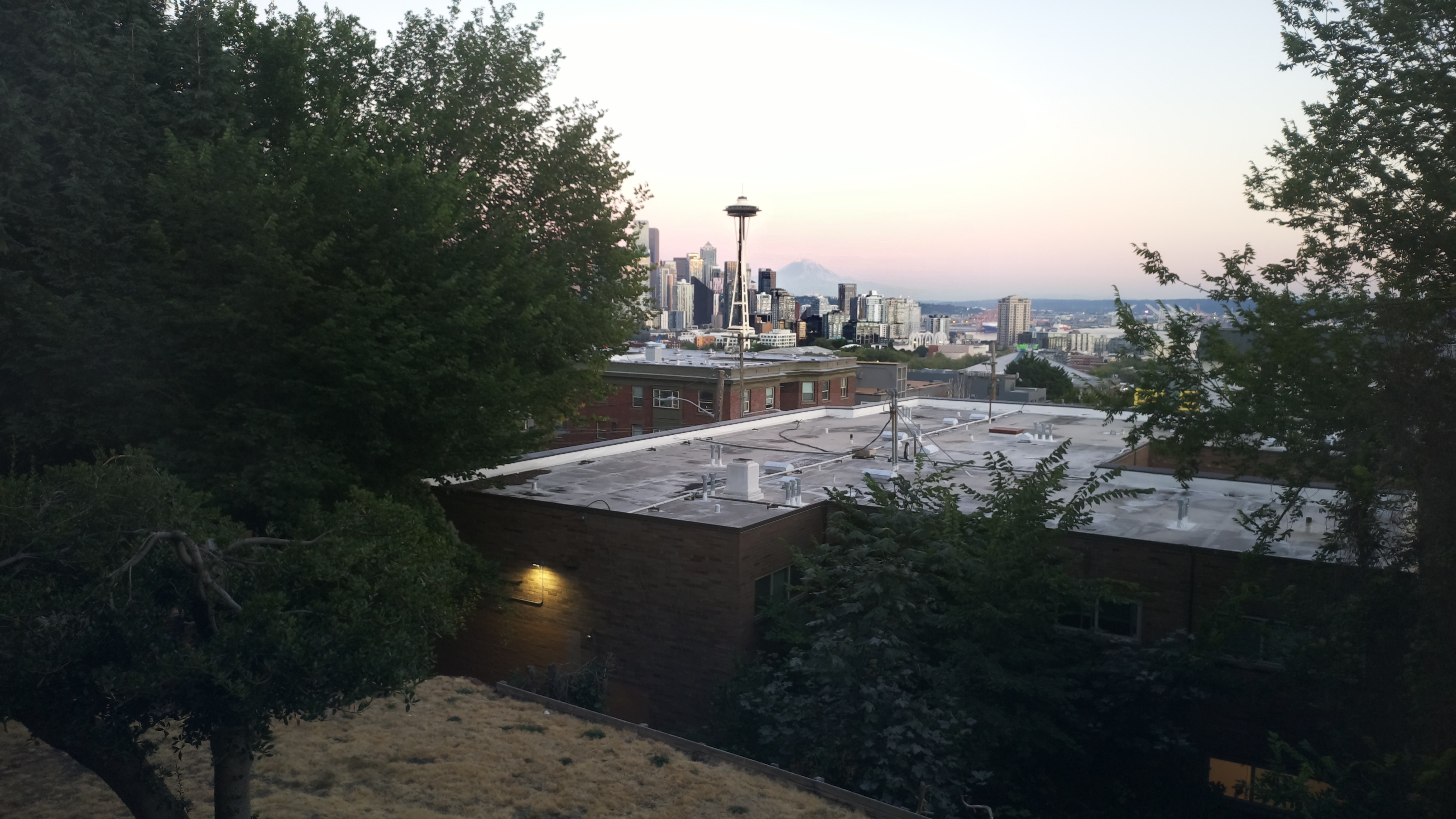 Mt. Rainier from Seattle — Monday, August 10