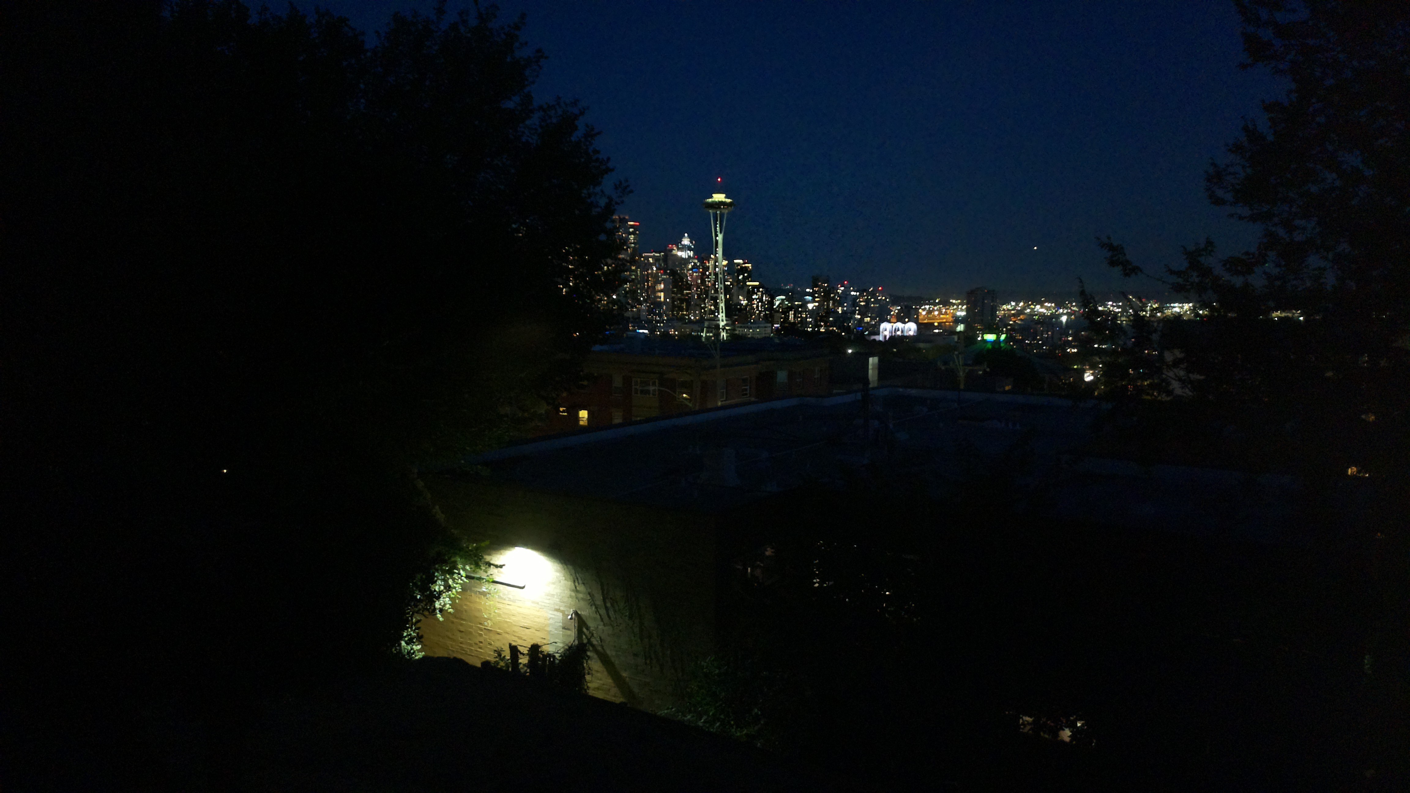 Mt. Rainier from Seattle — Monday, August 10