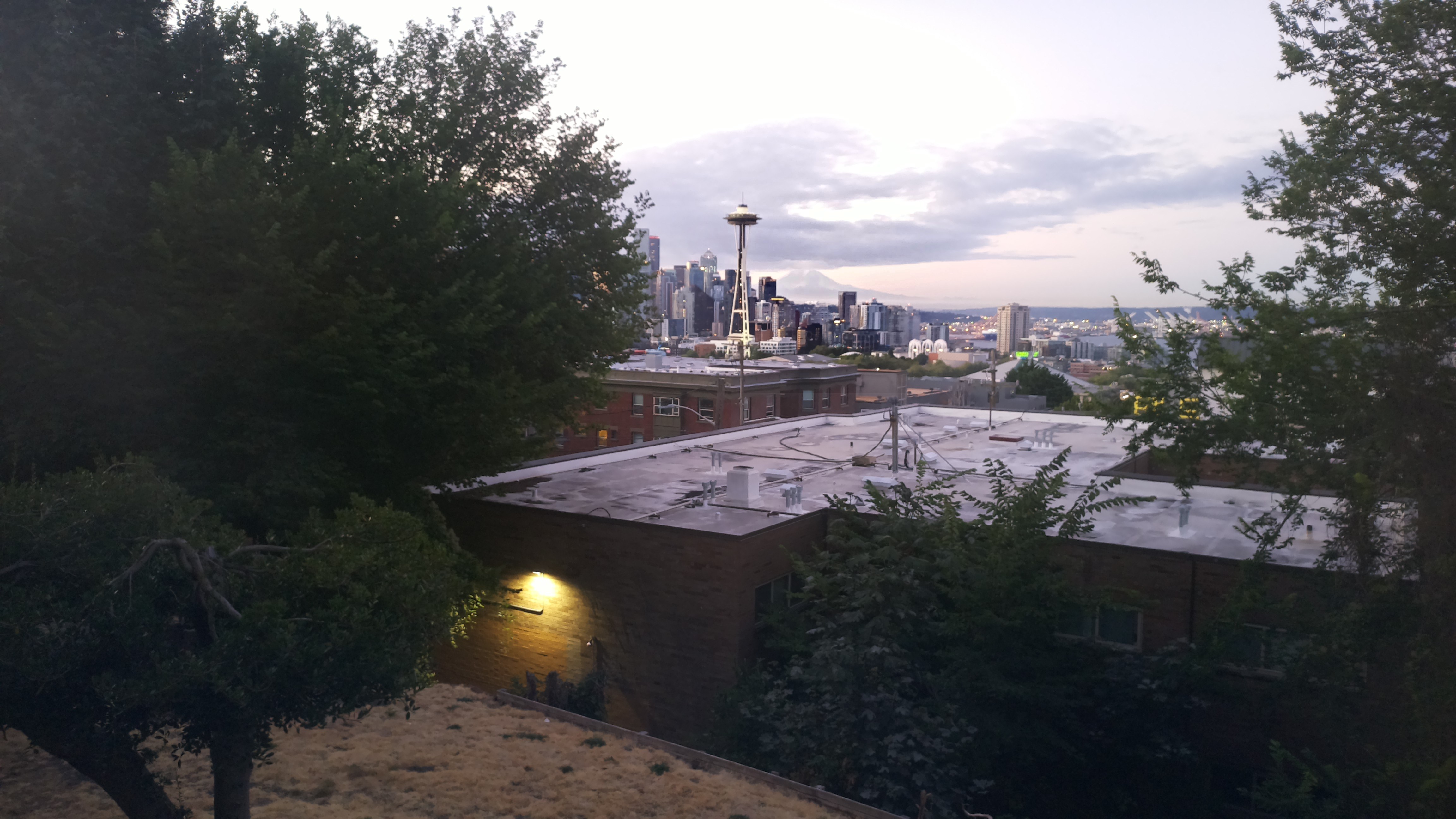 Mt. Rainier from Seattle — Tuesday, August 11