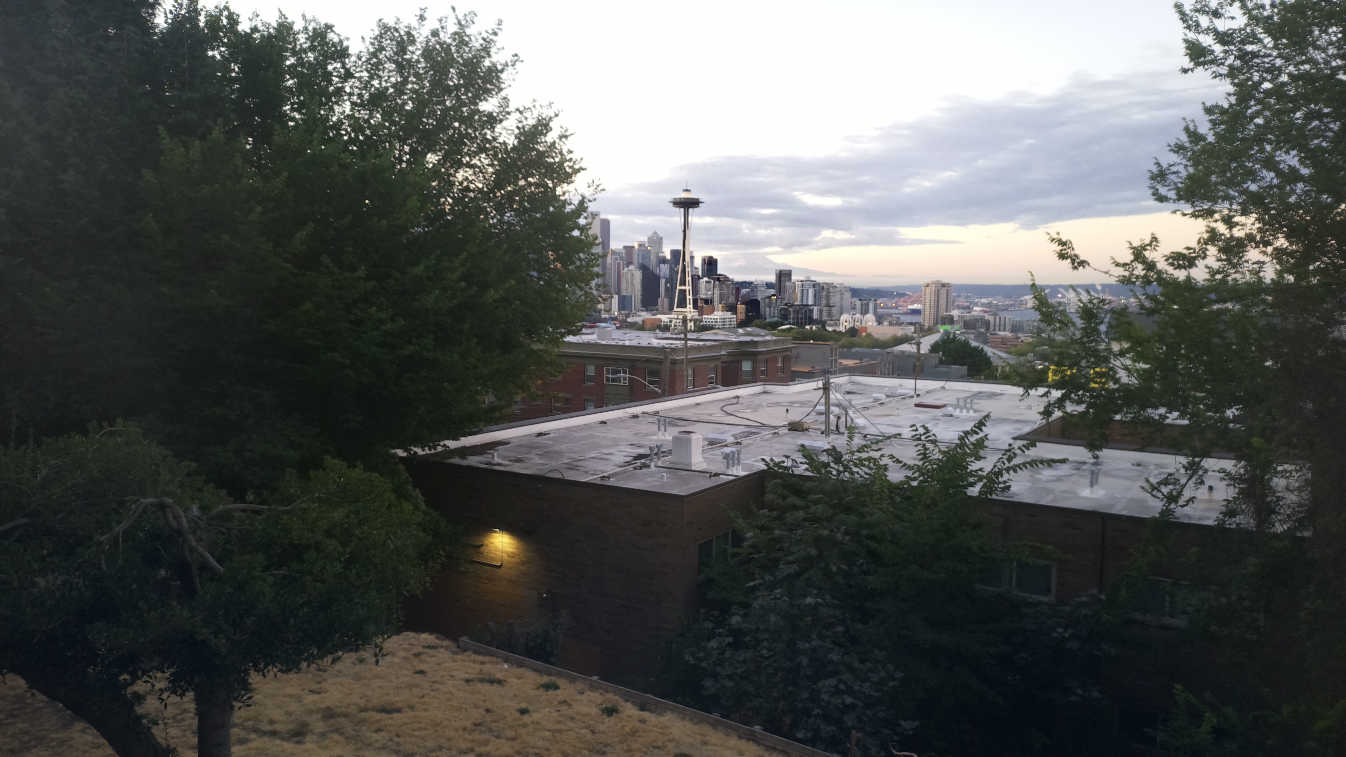 Mt. Rainier from Seattle — Tuesday, August 11