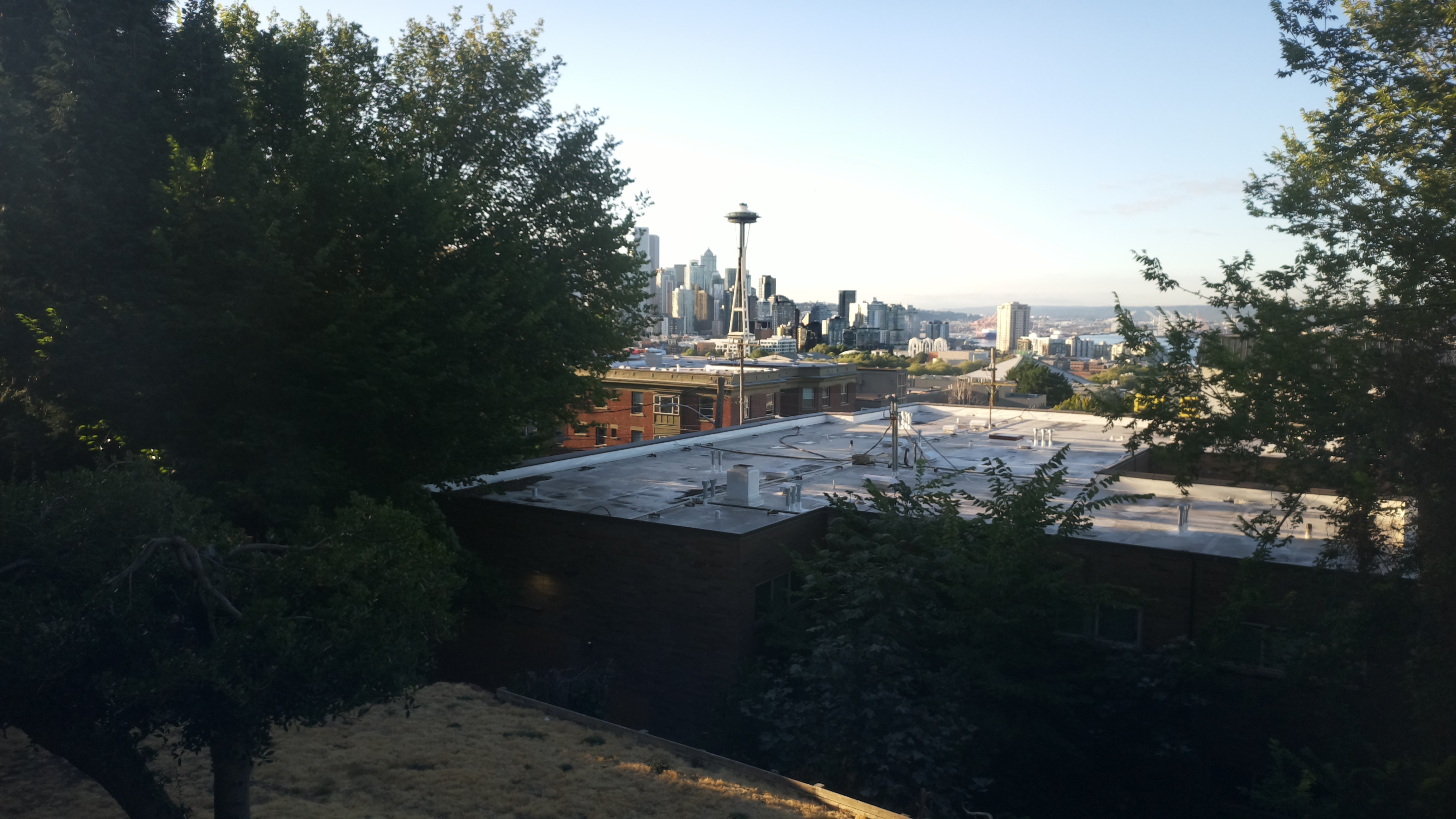 Mt. Rainier from Seattle — Tuesday, August 11