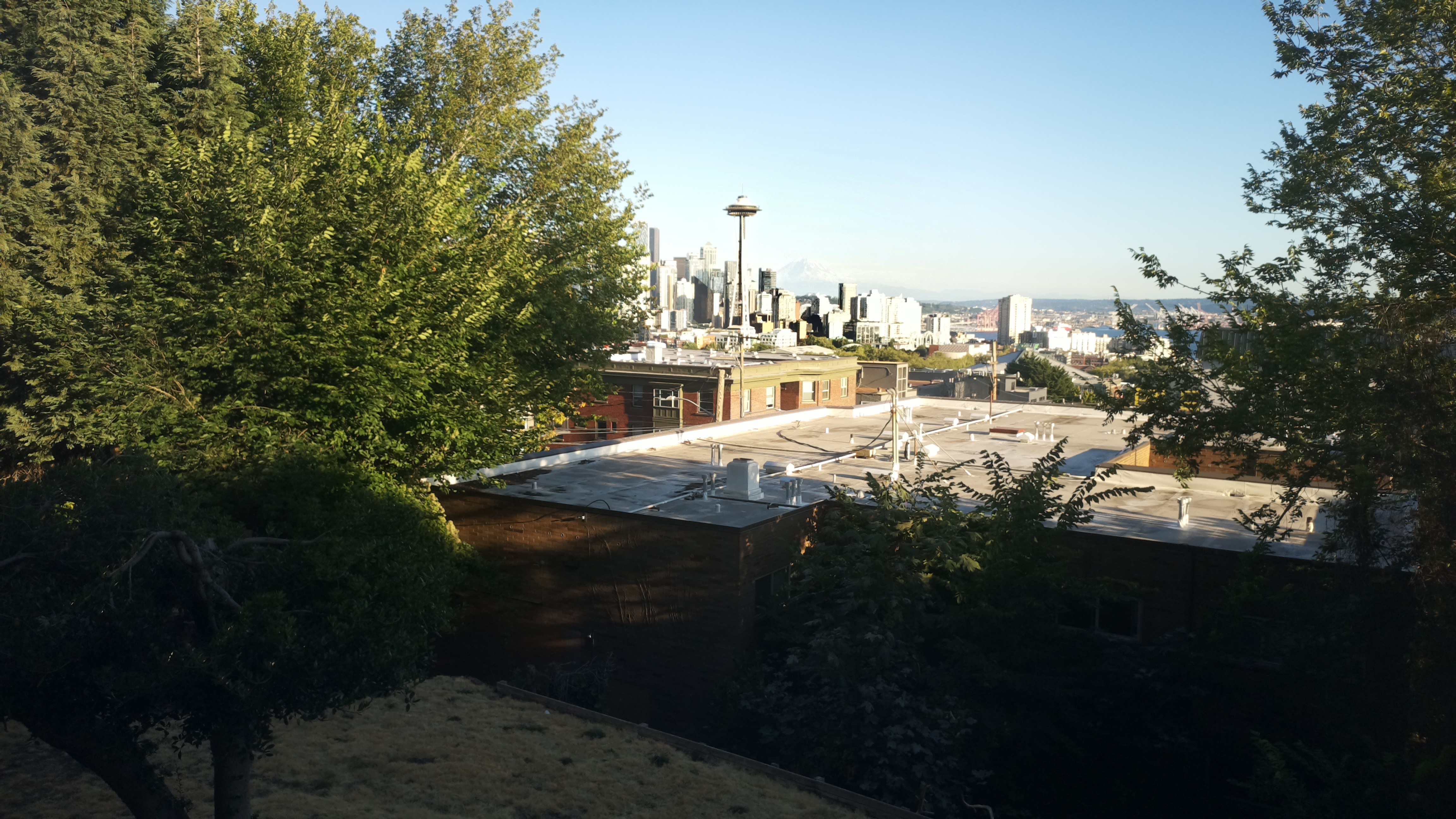Mt. Rainier from Seattle — Tuesday, August 11