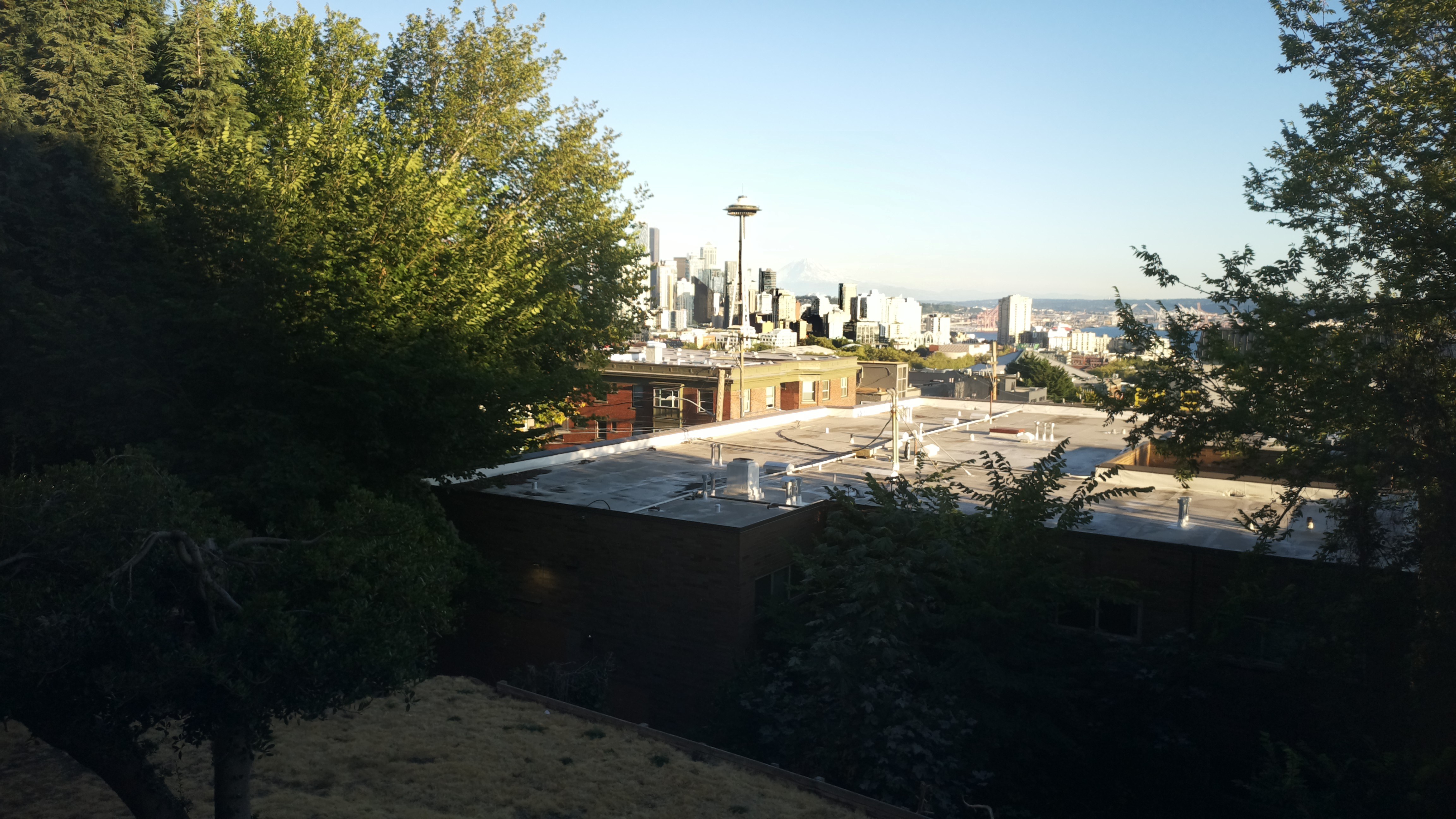 Mt. Rainier from Seattle — Tuesday, August 11