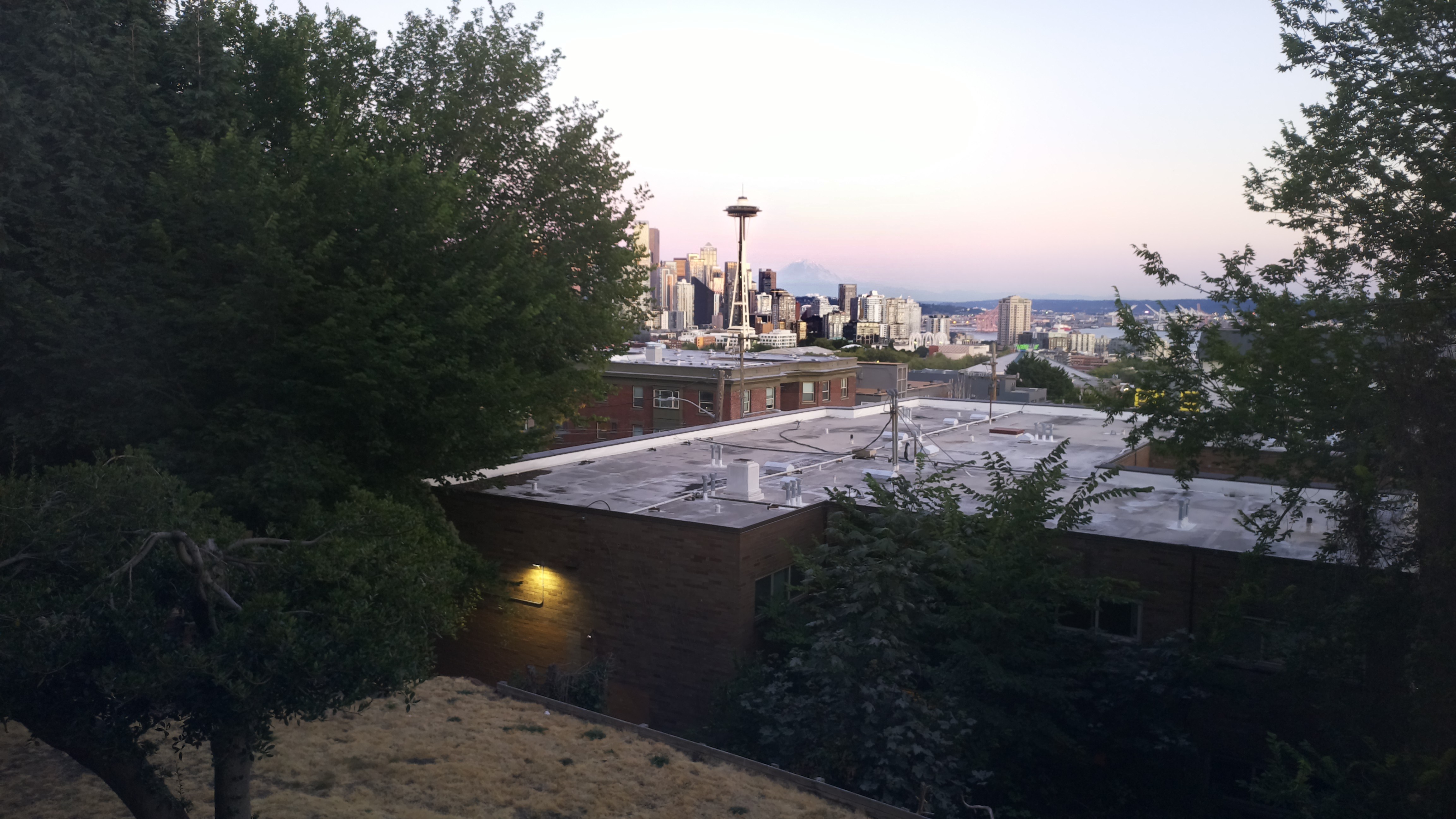 Mt. Rainier from Seattle — Tuesday, August 11