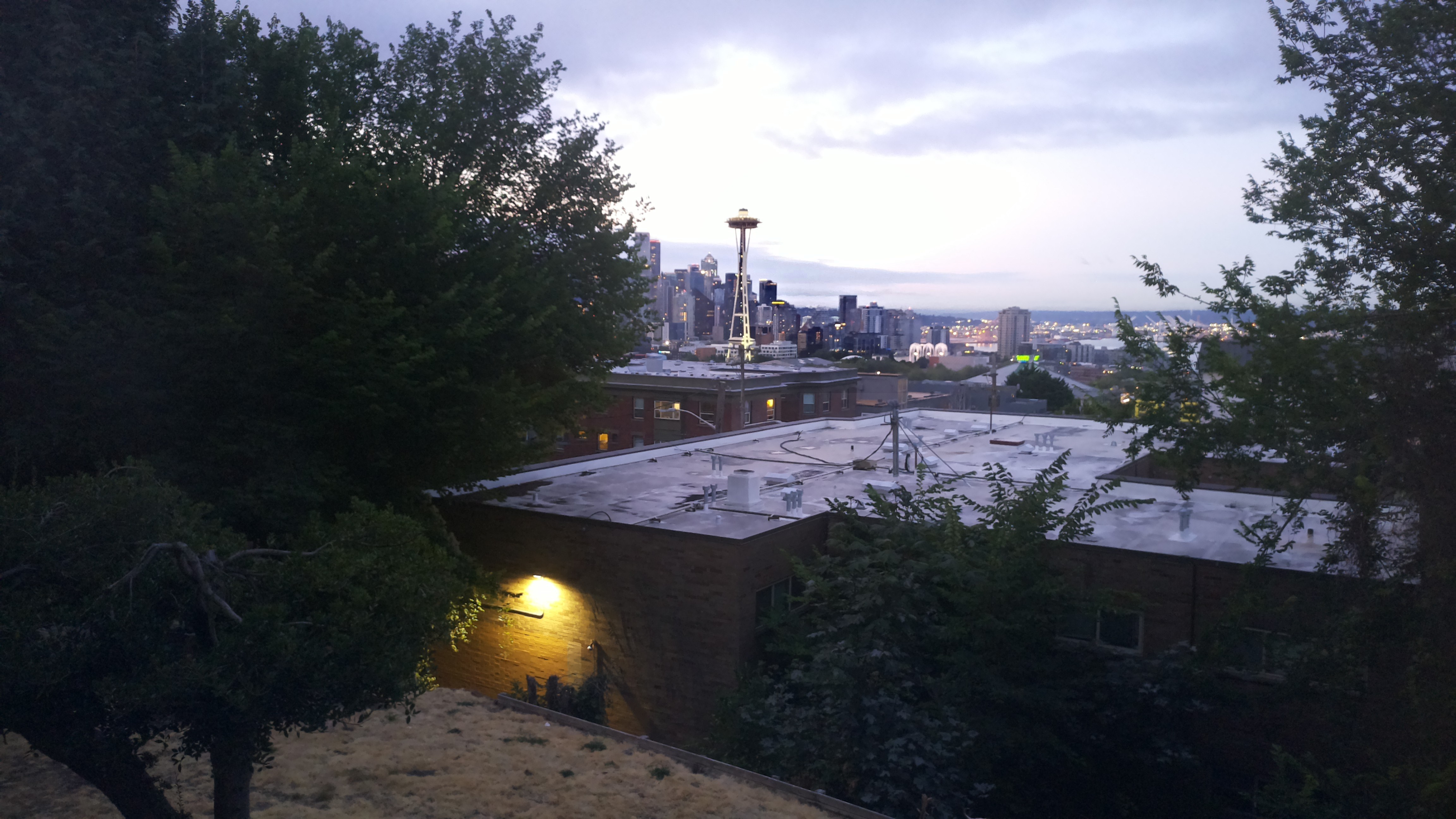 Mt. Rainier from Seattle — Wednesday, August 12
