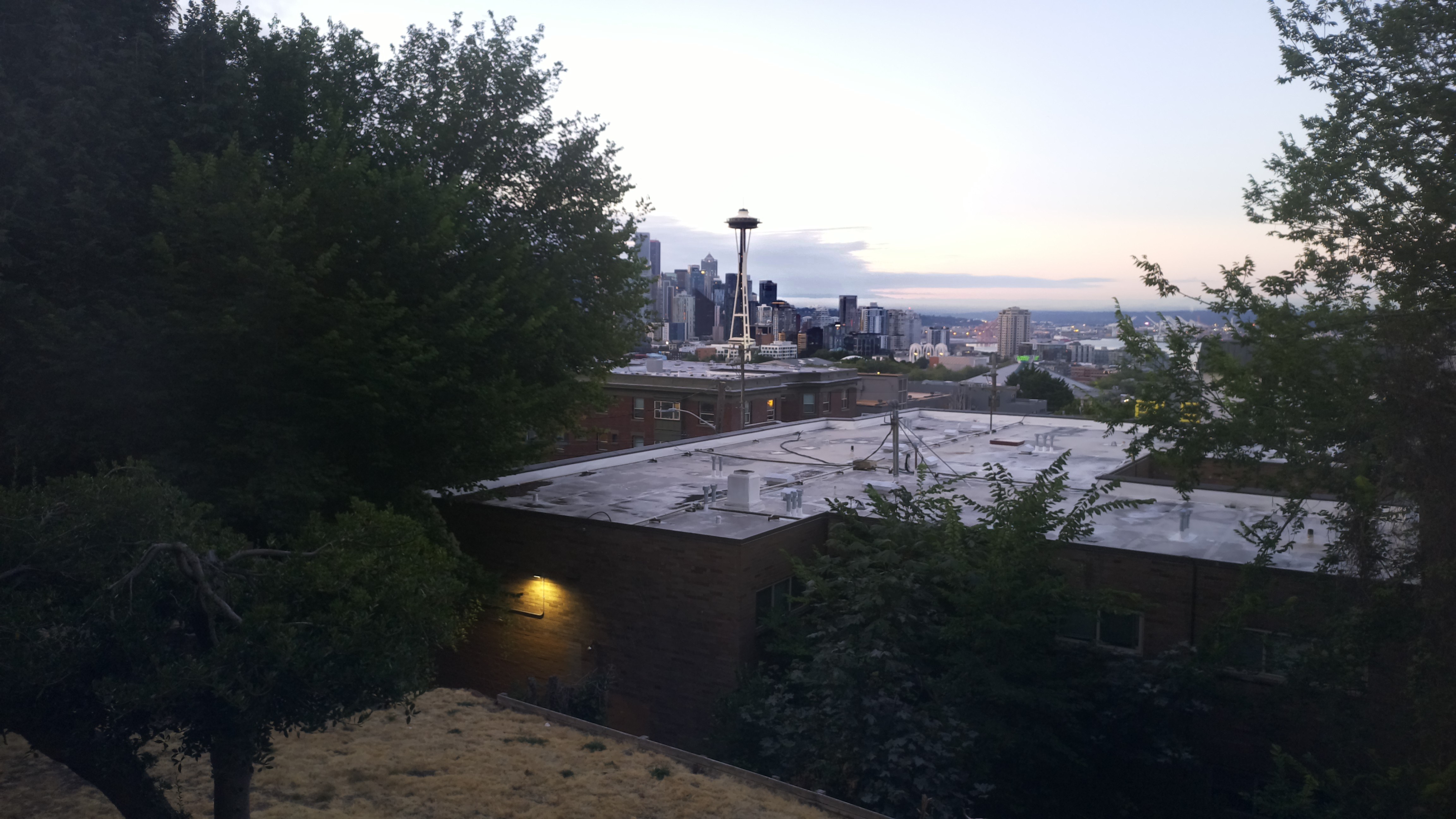 Mt. Rainier from Seattle — Wednesday, August 12
