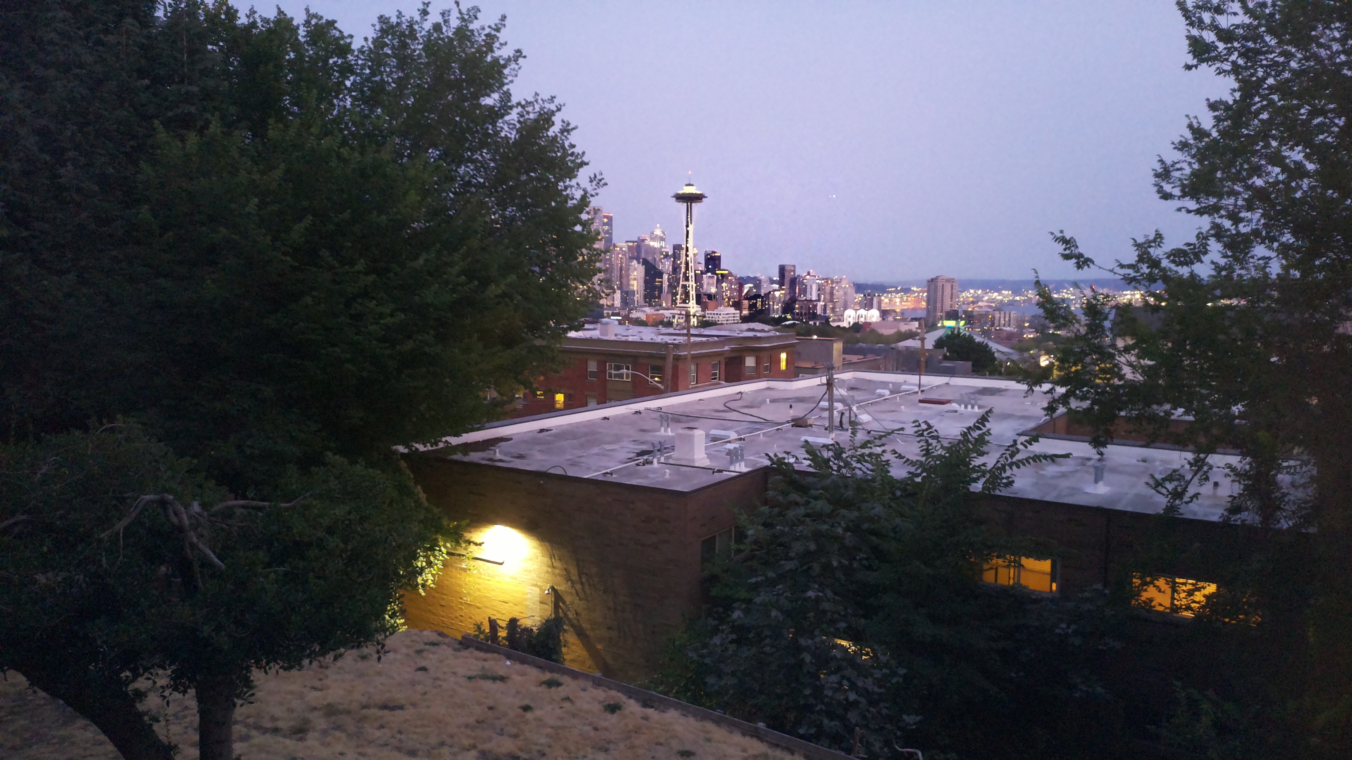Mt. Rainier from Seattle — Friday, August 14
