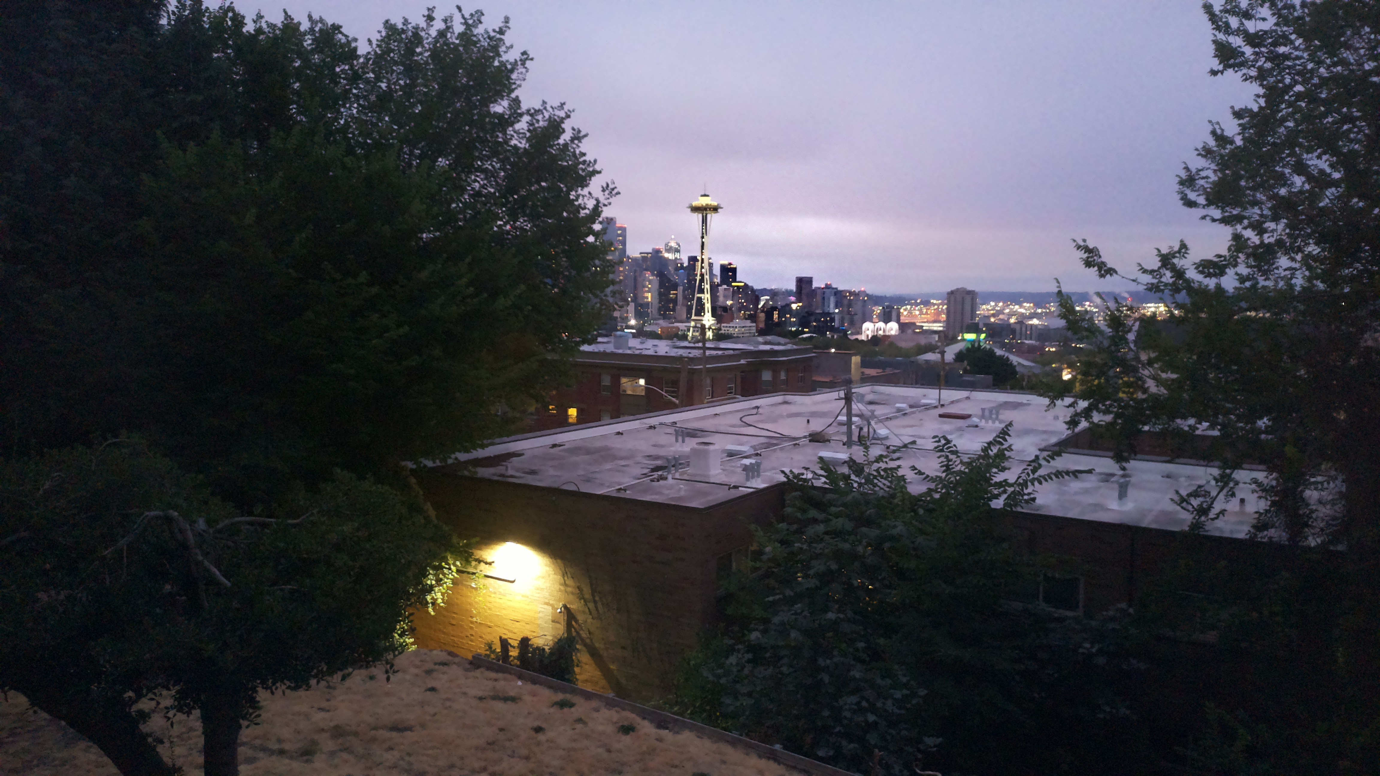 Mt. Rainier from Seattle — Saturday, August 15