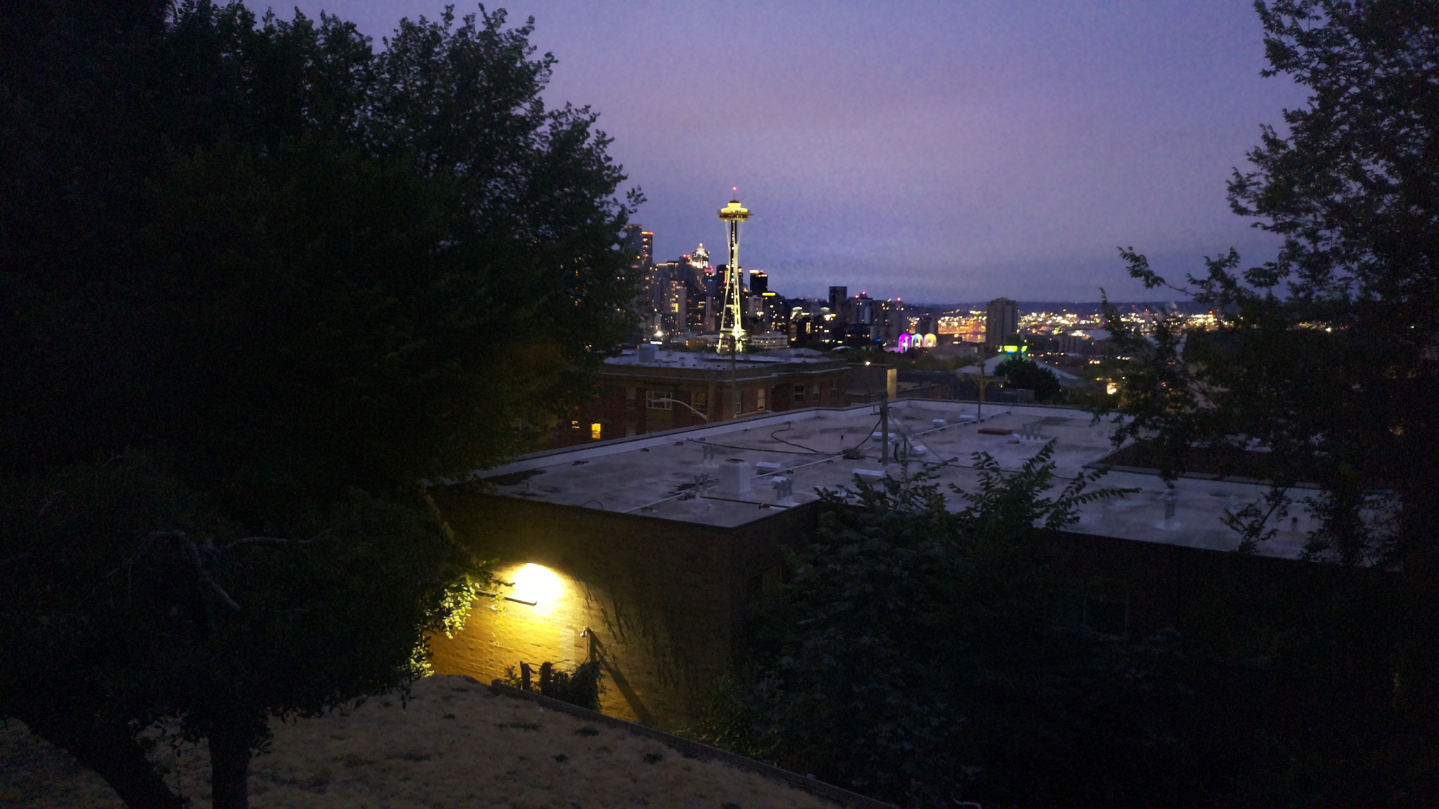 Mt. Rainier from Seattle — Sunday, August 16