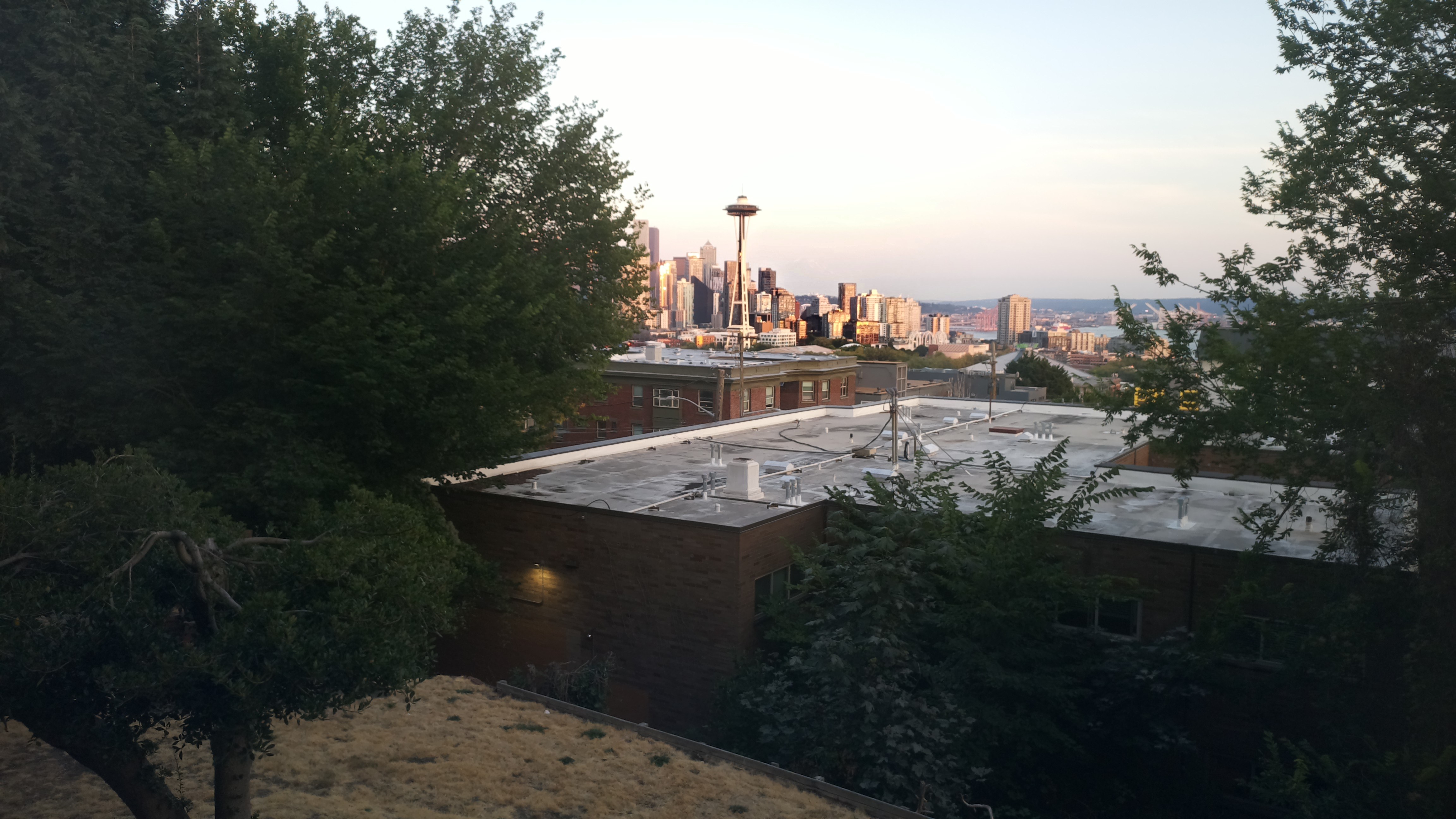 Mt. Rainier from Seattle — Sunday, August 16