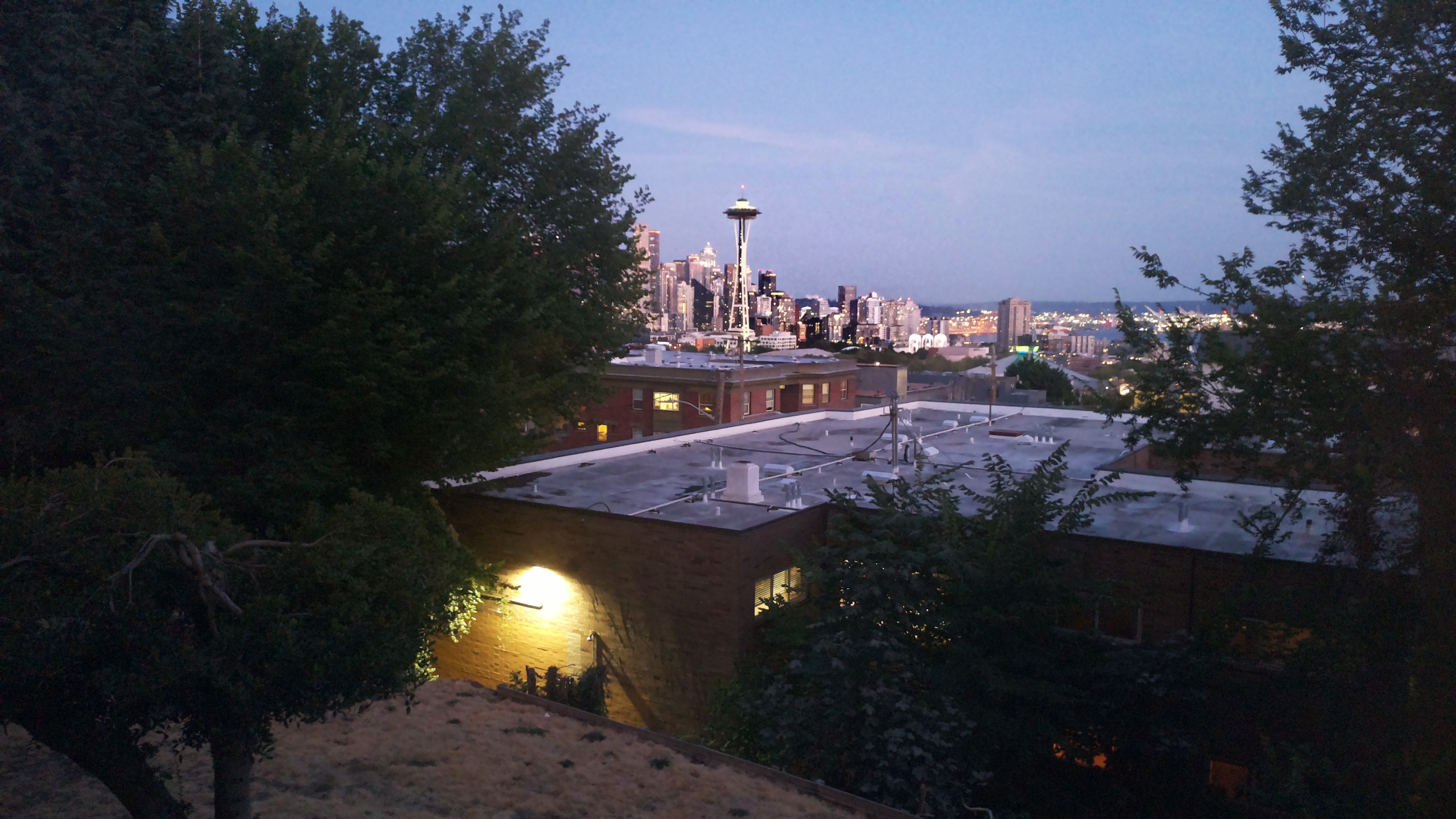Mt. Rainier from Seattle — Sunday, August 16