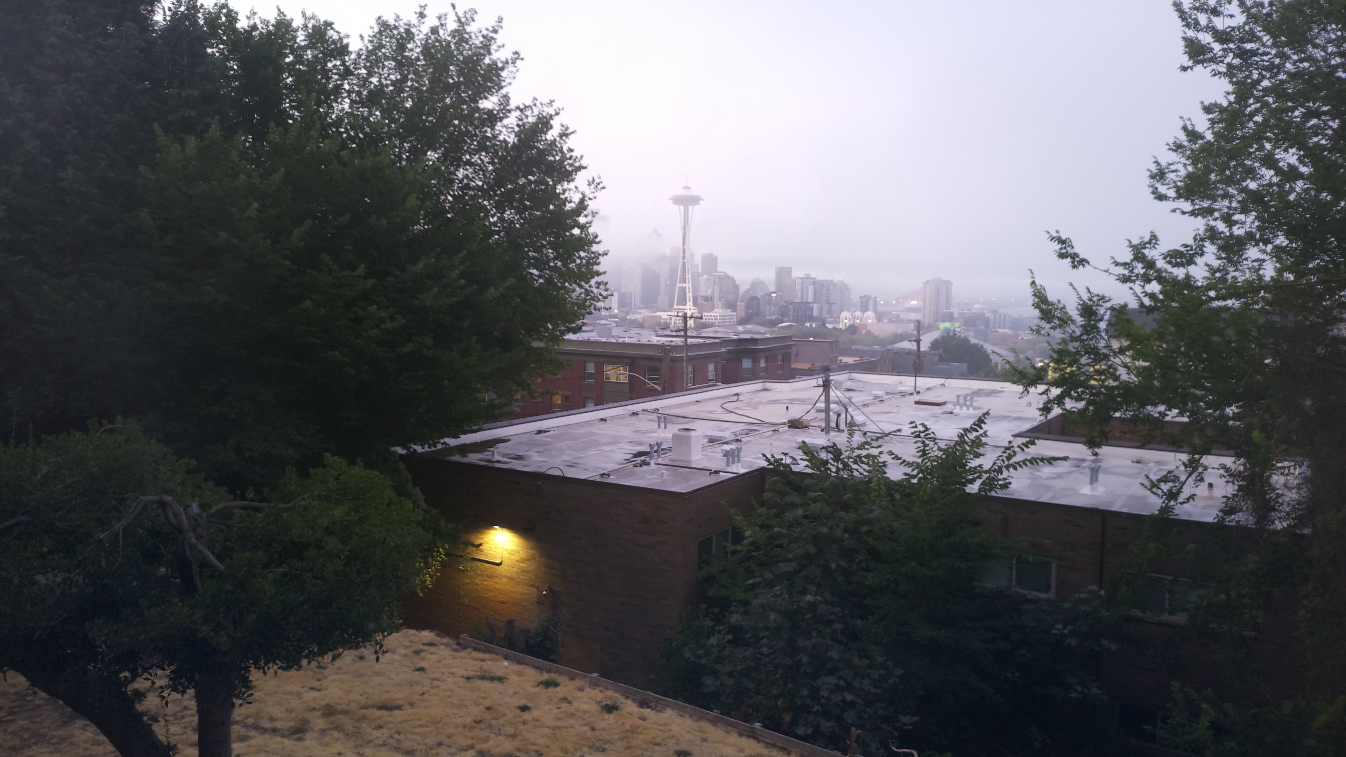 Mt. Rainier from Seattle — Monday, August 17