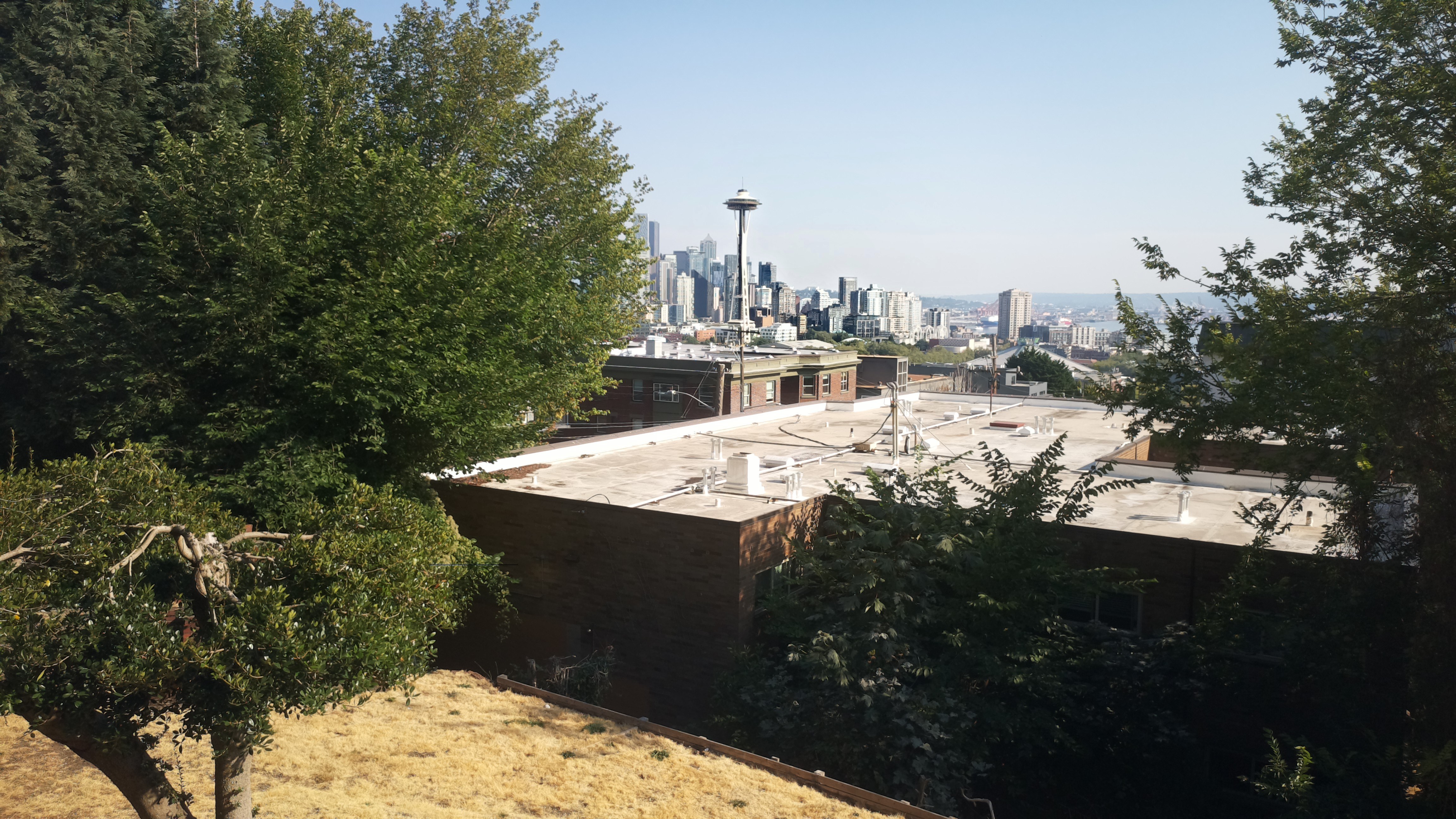 Mt. Rainier from Seattle — Monday, August 17