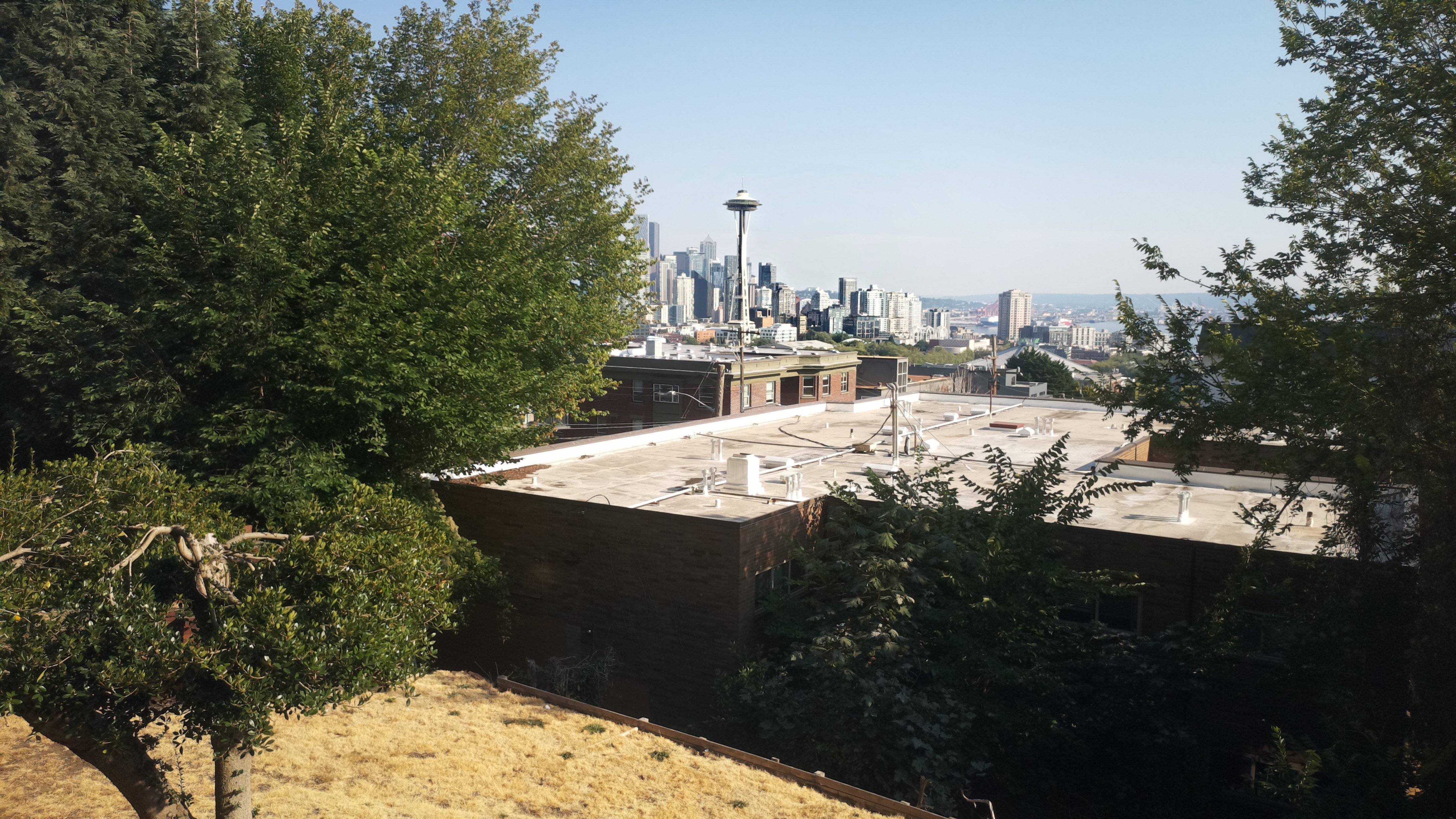 Mt. Rainier from Seattle — Monday, August 17