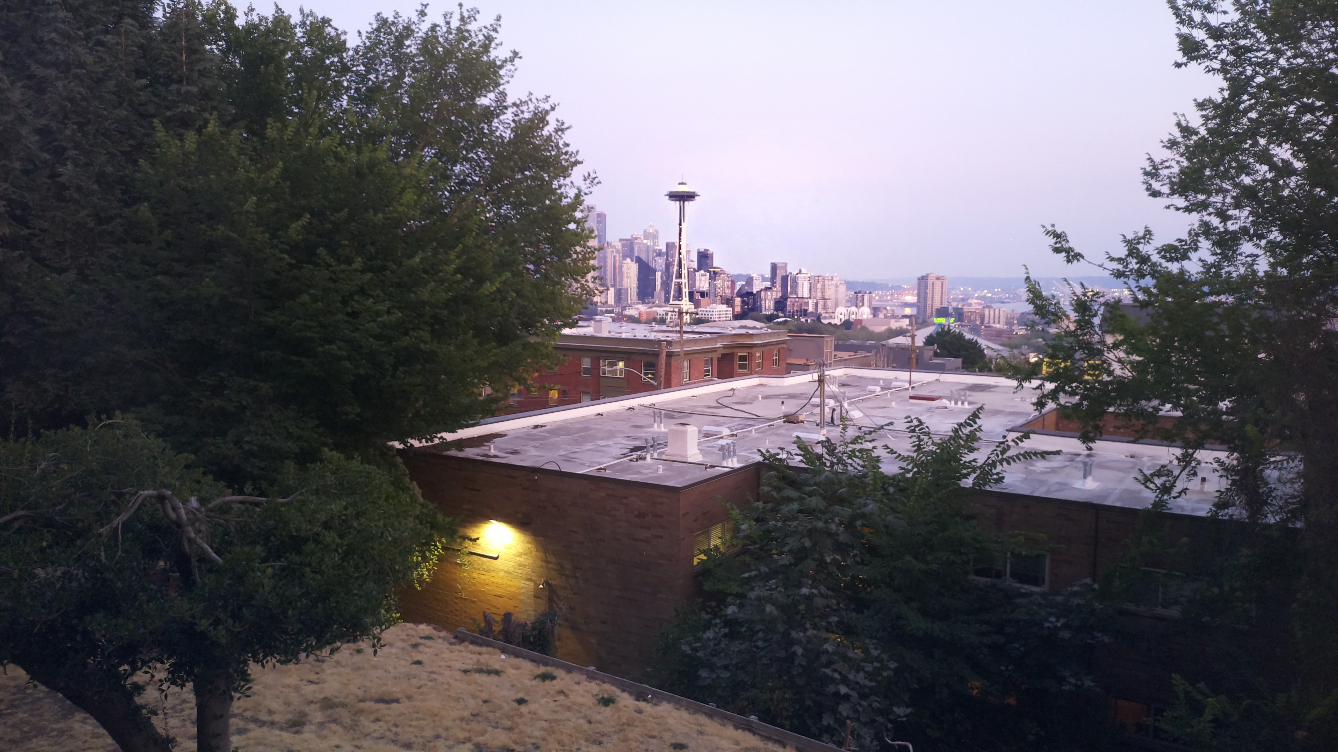 Mt. Rainier from Seattle — Monday, August 17