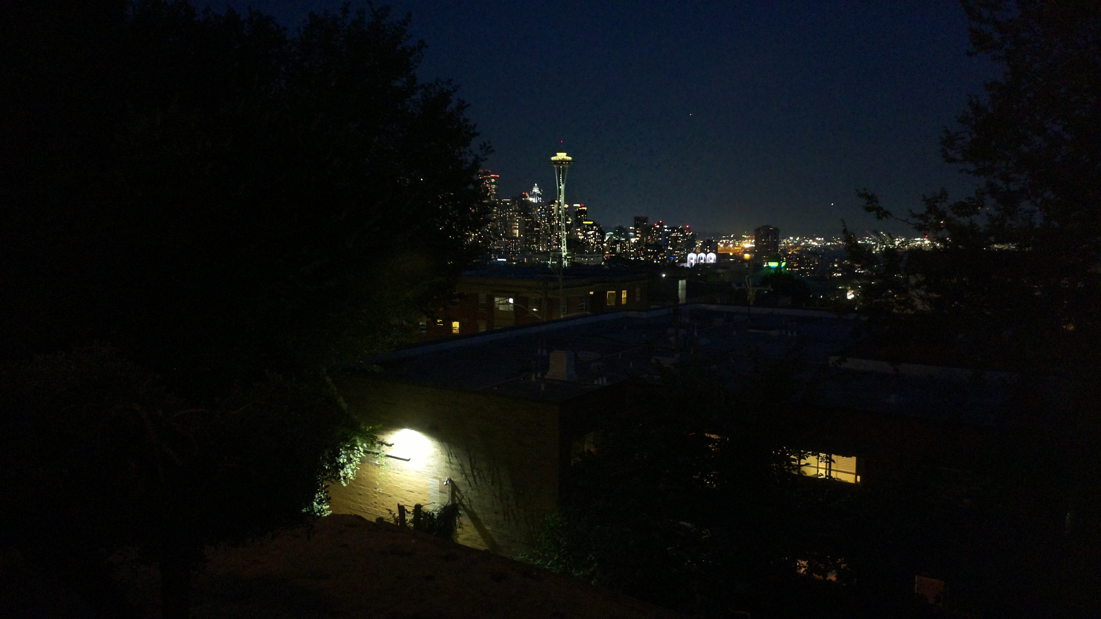 Mt. Rainier from Seattle — Monday, August 17
