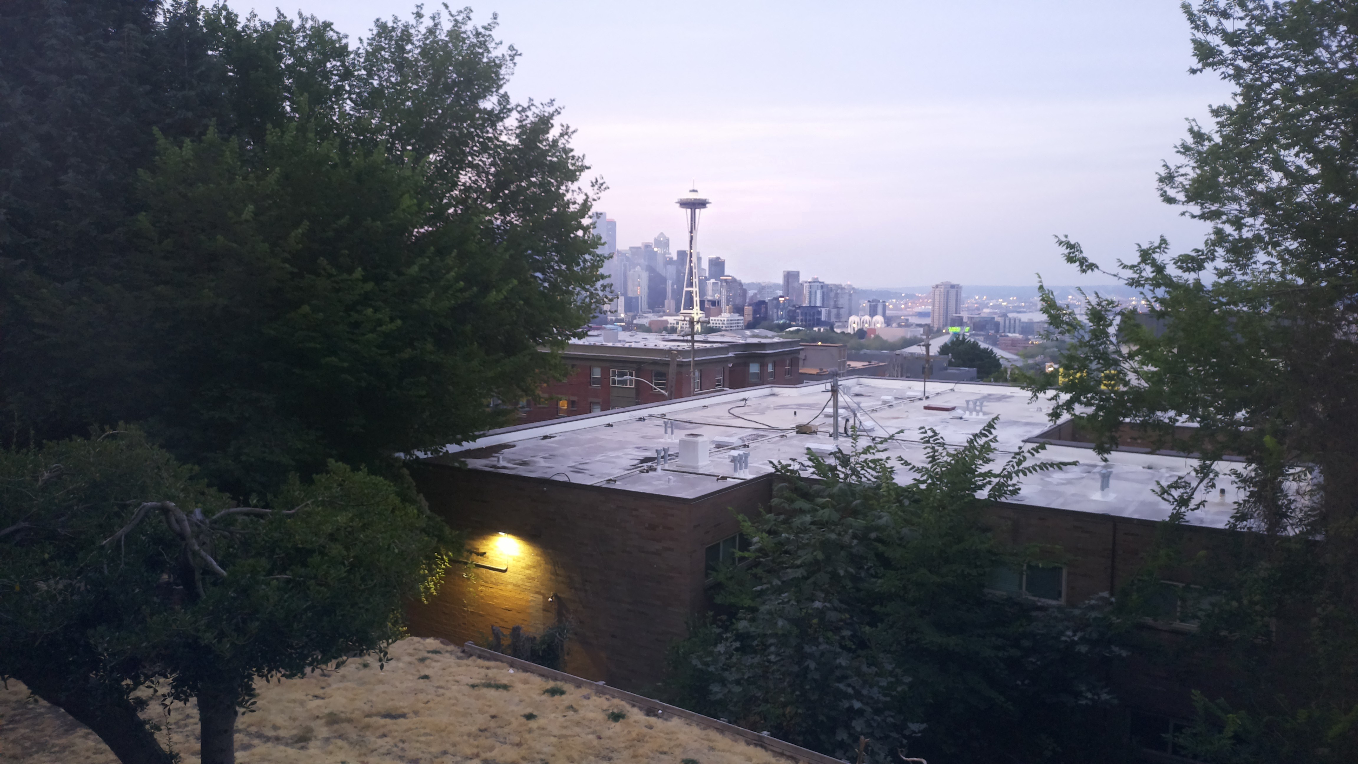 Mt. Rainier from Seattle — Tuesday, August 18