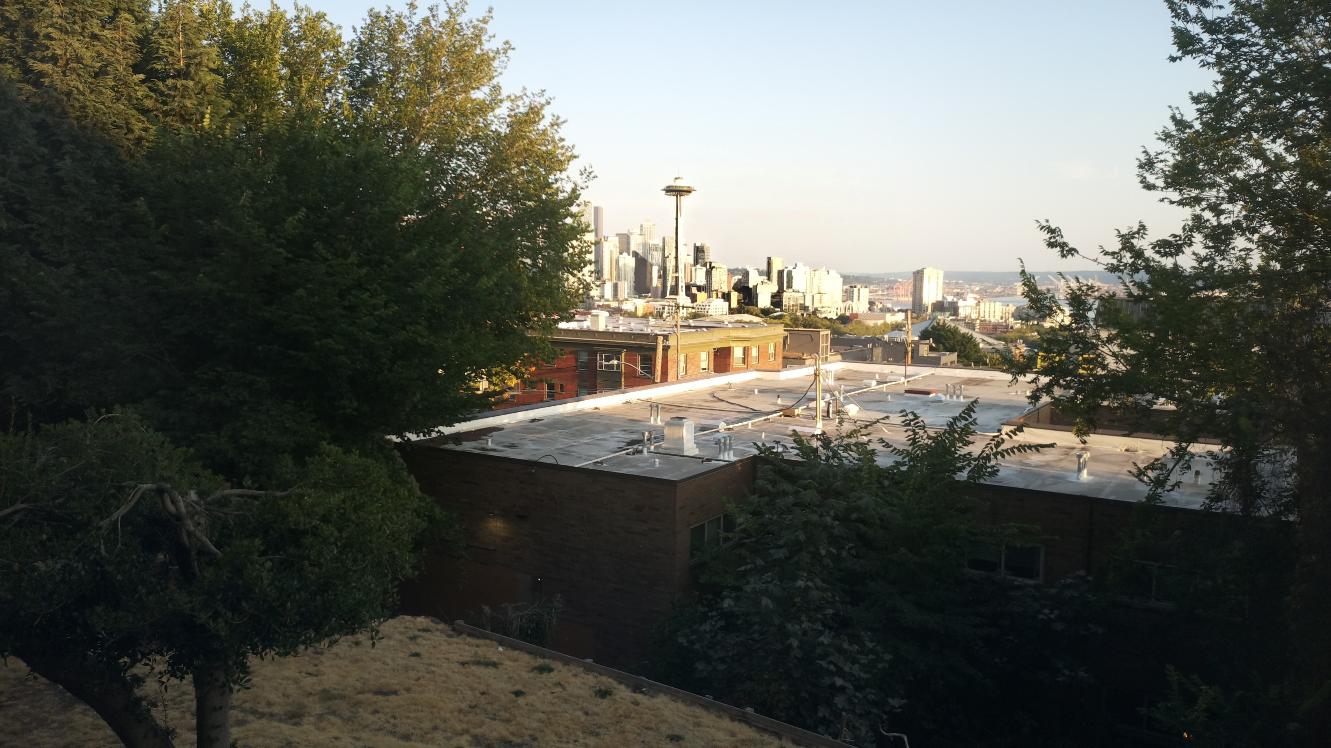 Mt. Rainier from Seattle — Tuesday, August 18