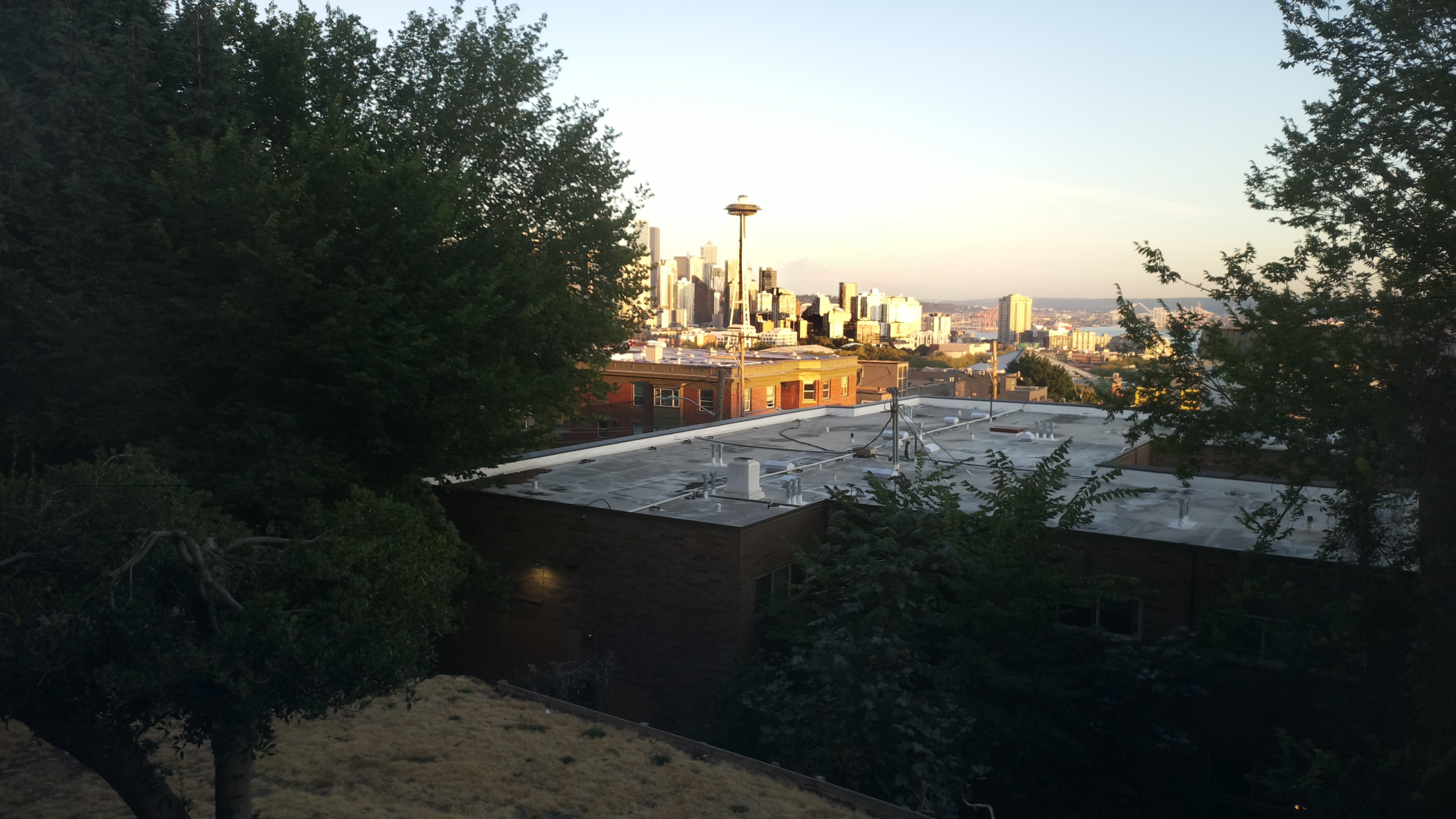 Mt. Rainier from Seattle — Wednesday, August 19