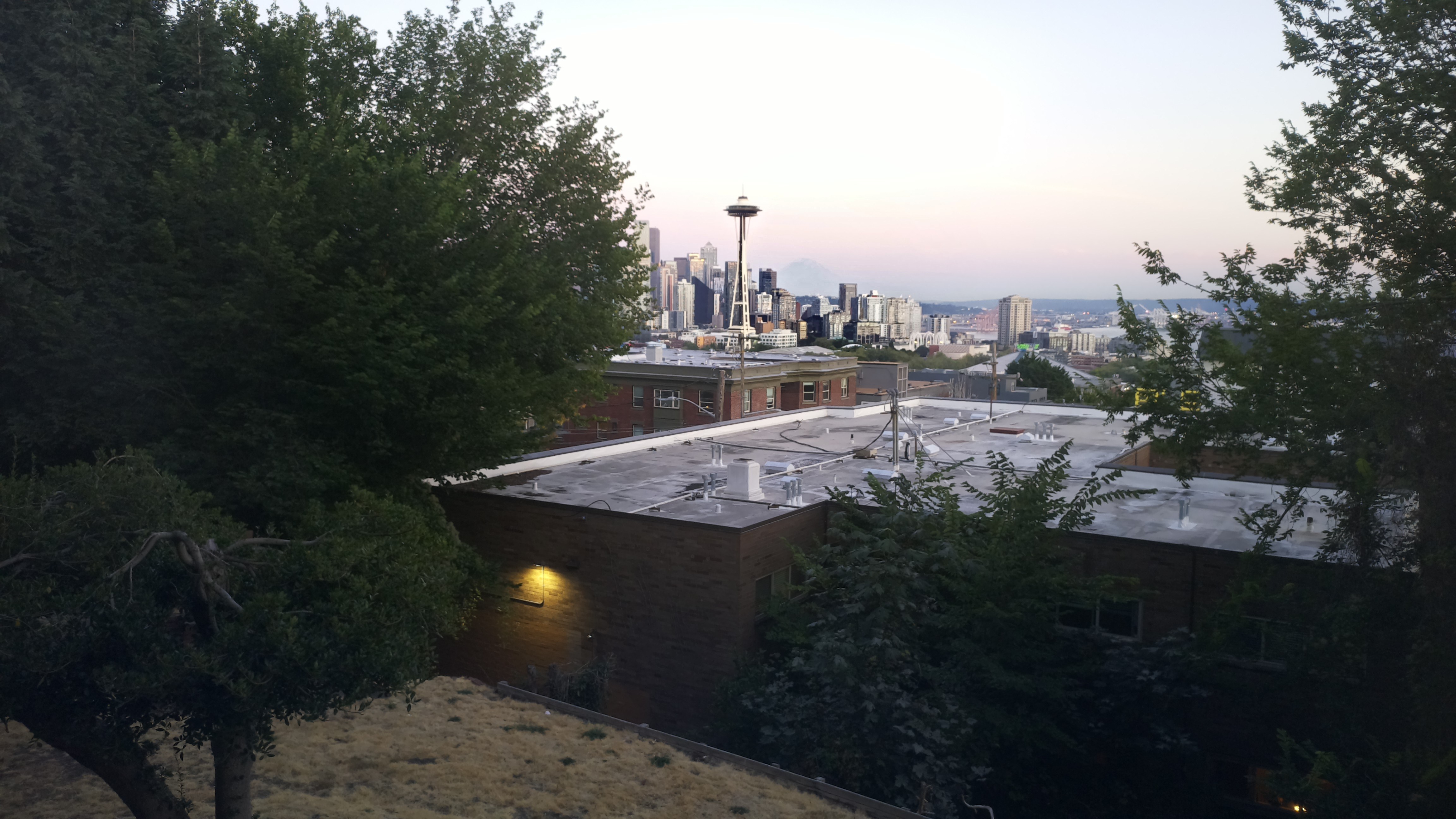 Mt. Rainier from Seattle — Wednesday, August 19