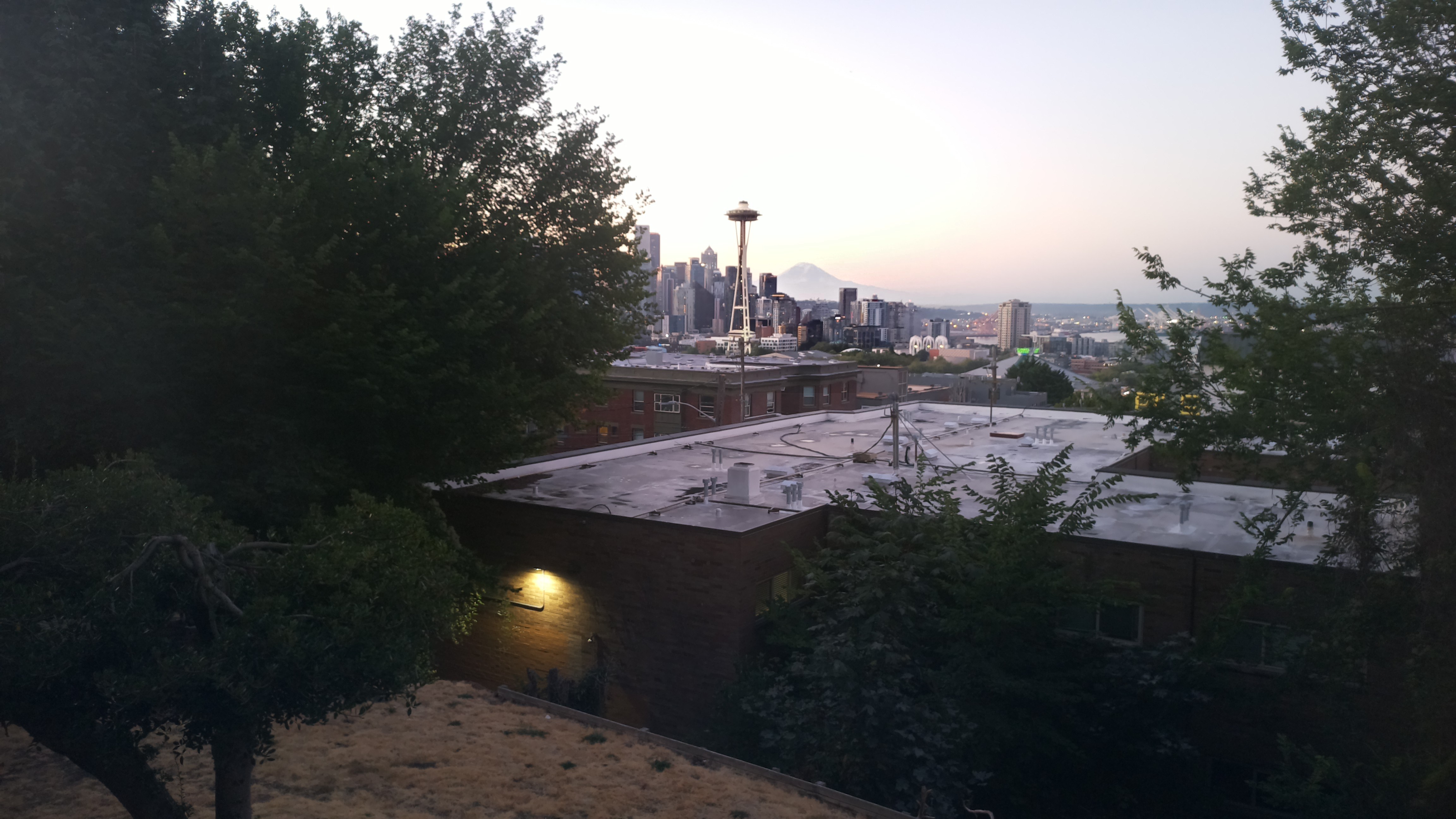 Mt. Rainier from Seattle — Thursday, August 20