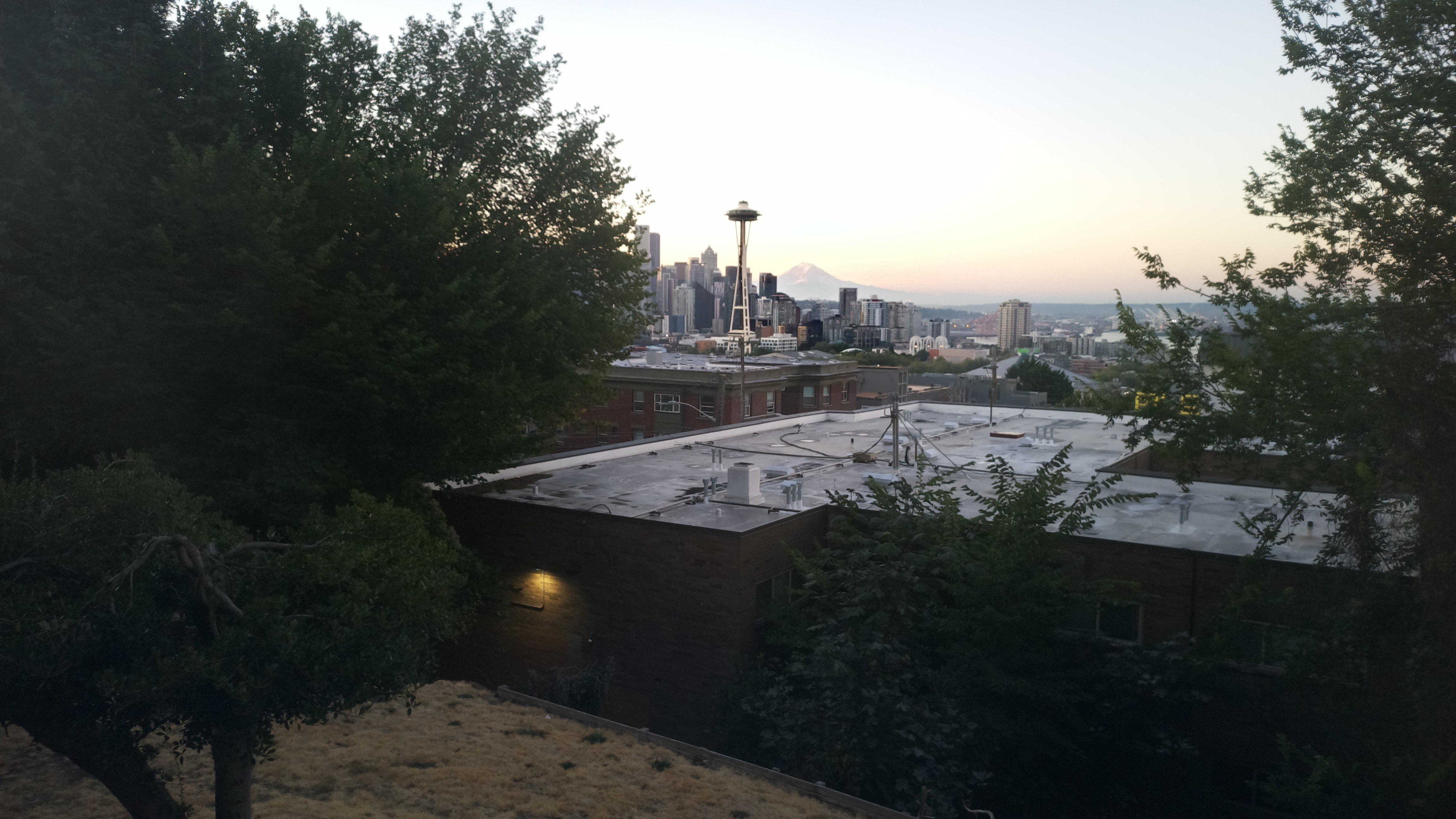 Mt. Rainier from Seattle — Thursday, August 20