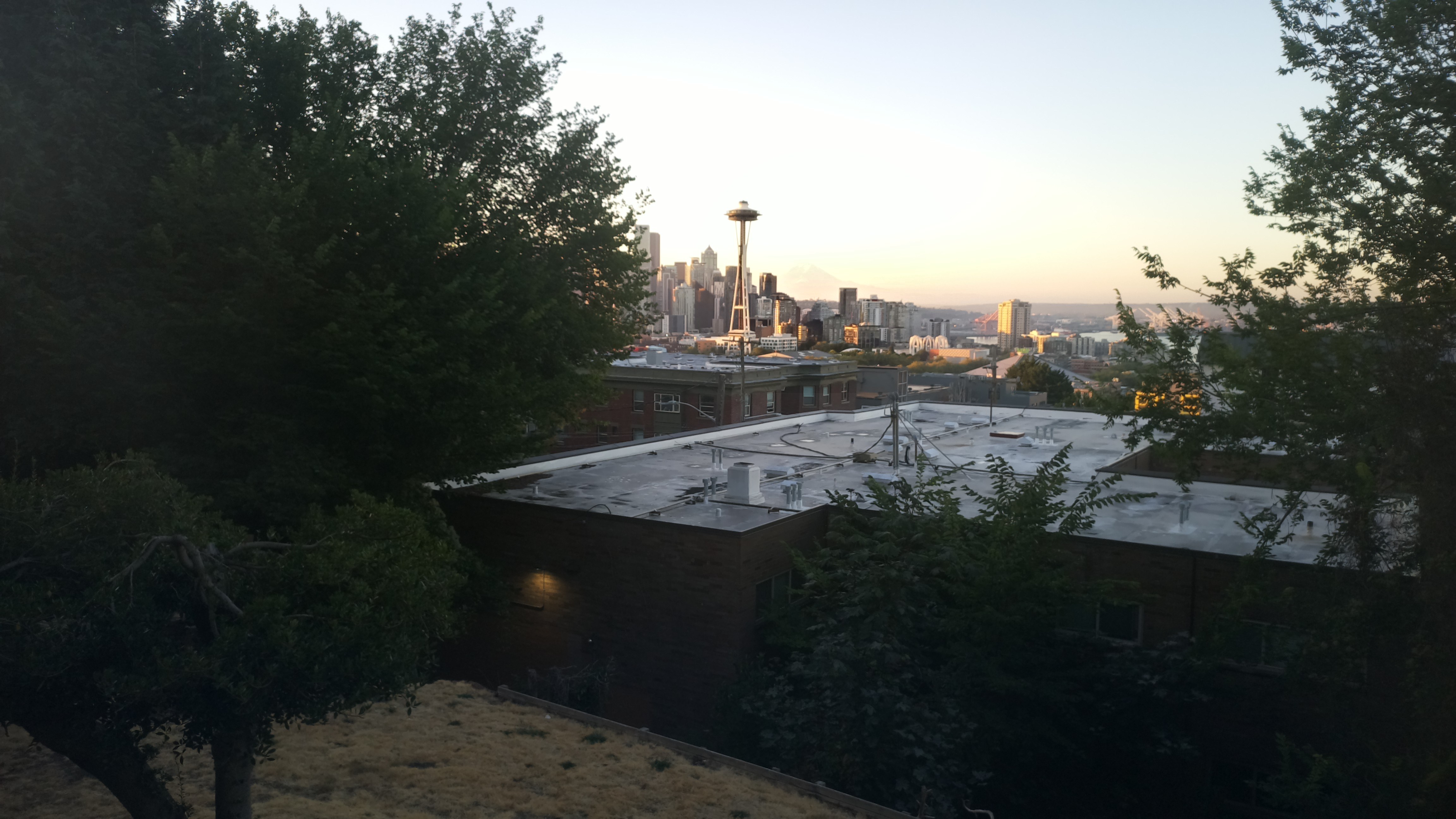 Mt. Rainier from Seattle — Thursday, August 20